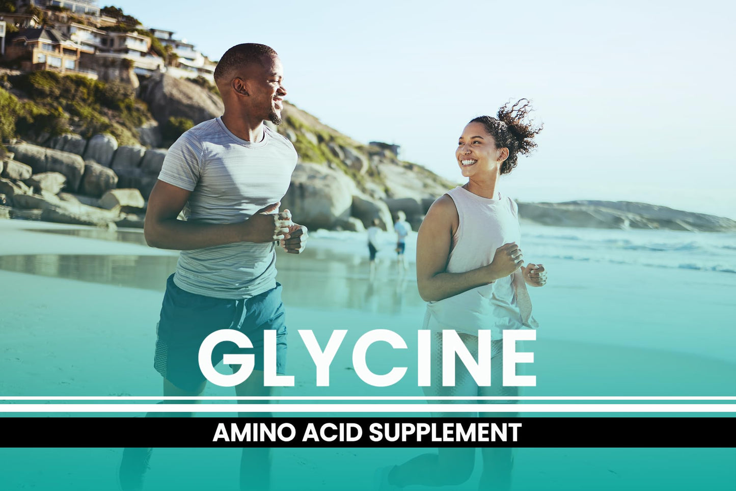 PURE ORIGINAL INGREDIENTS Glycine Capsules 365