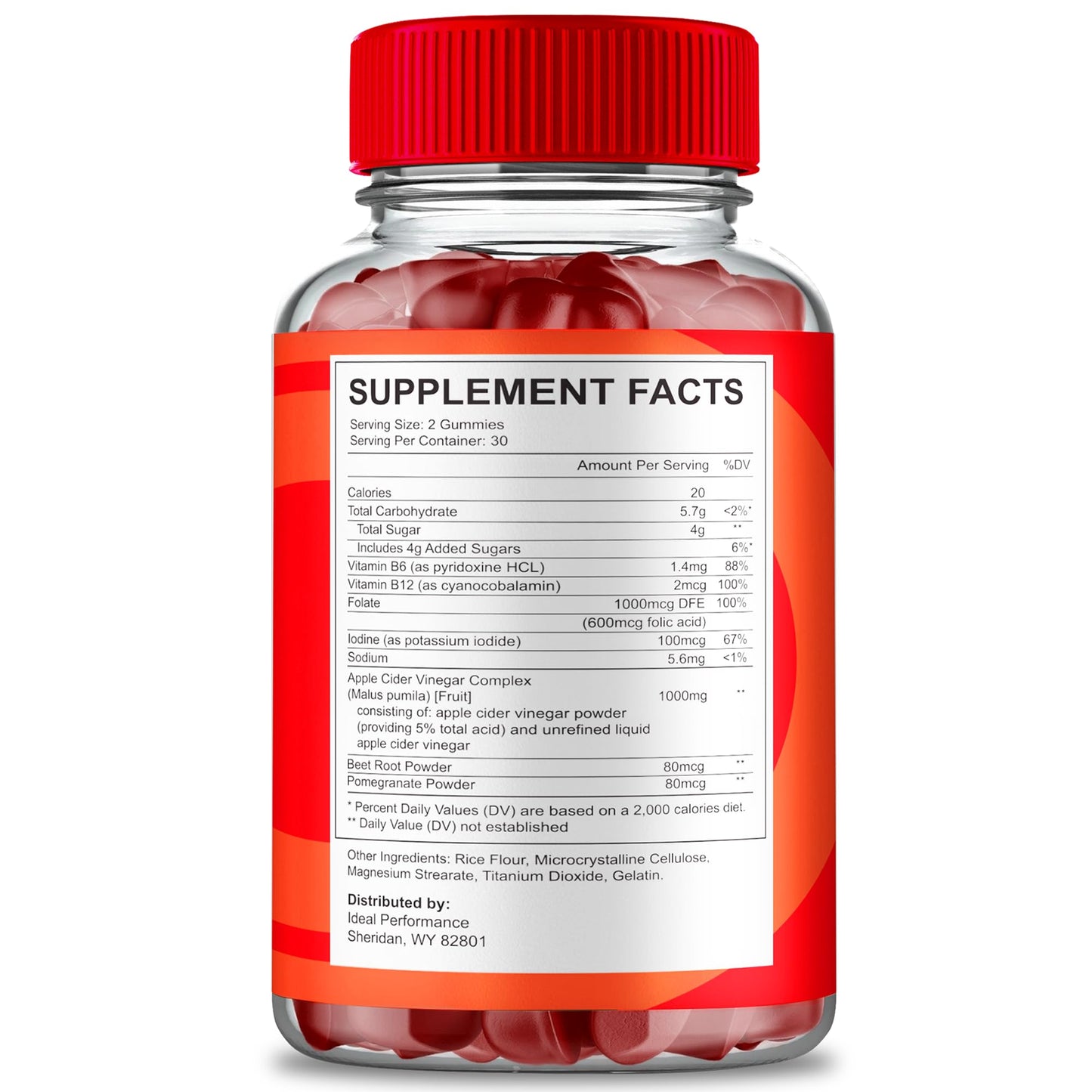 IDEAL PERFORMANCE Nutrifex Gummies 300 Gummies