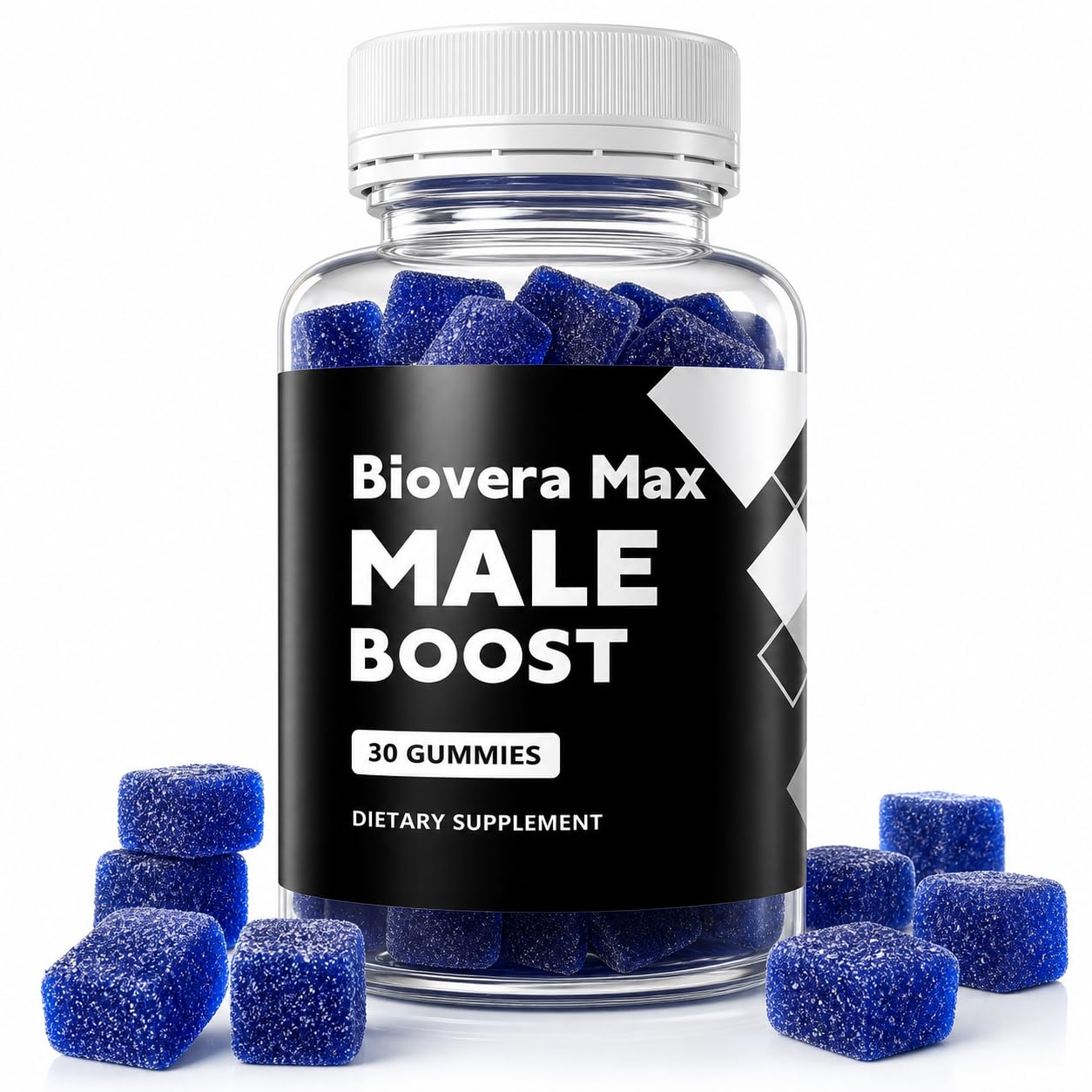 Biovera Max BioVera Male Boost Gummies for Men's Vitality, Stamina & Energy Gummy, 4.23