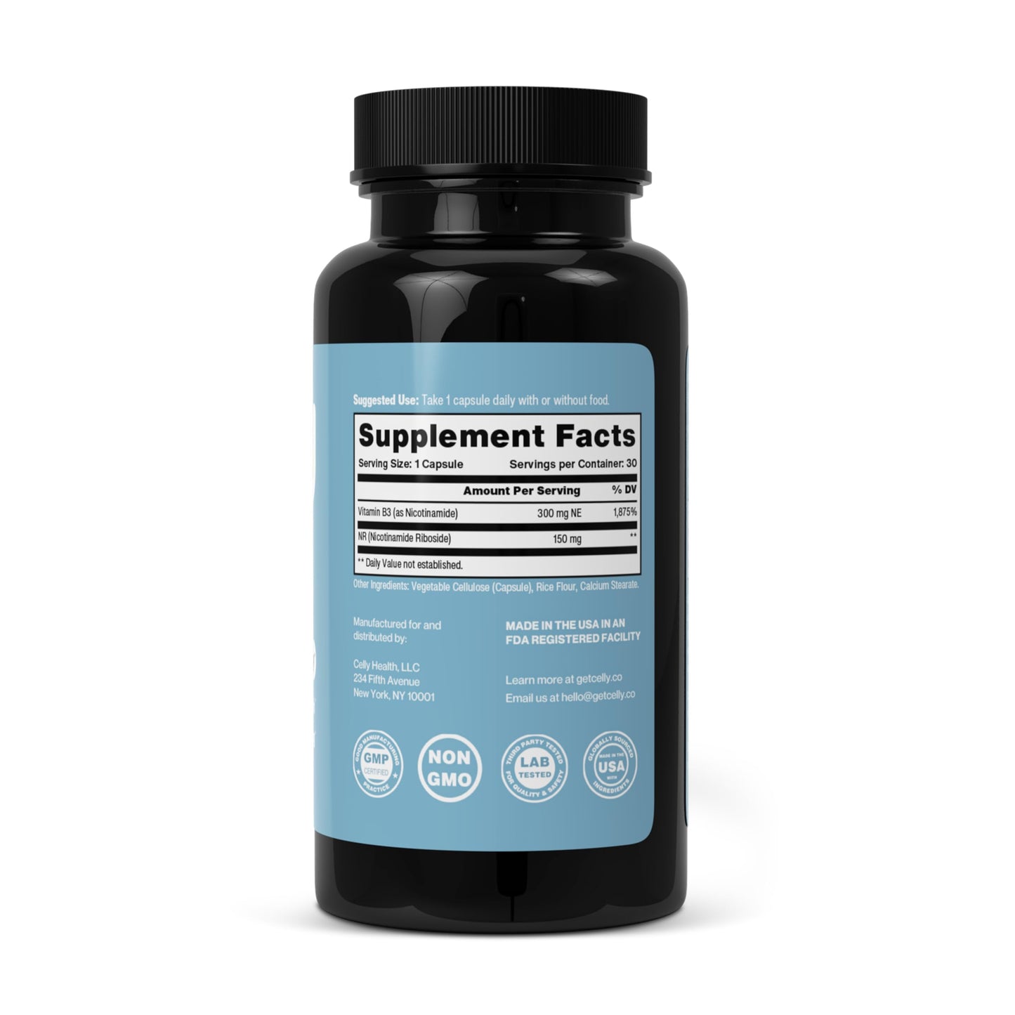 Celly NAD Booster Capsule 30 Count