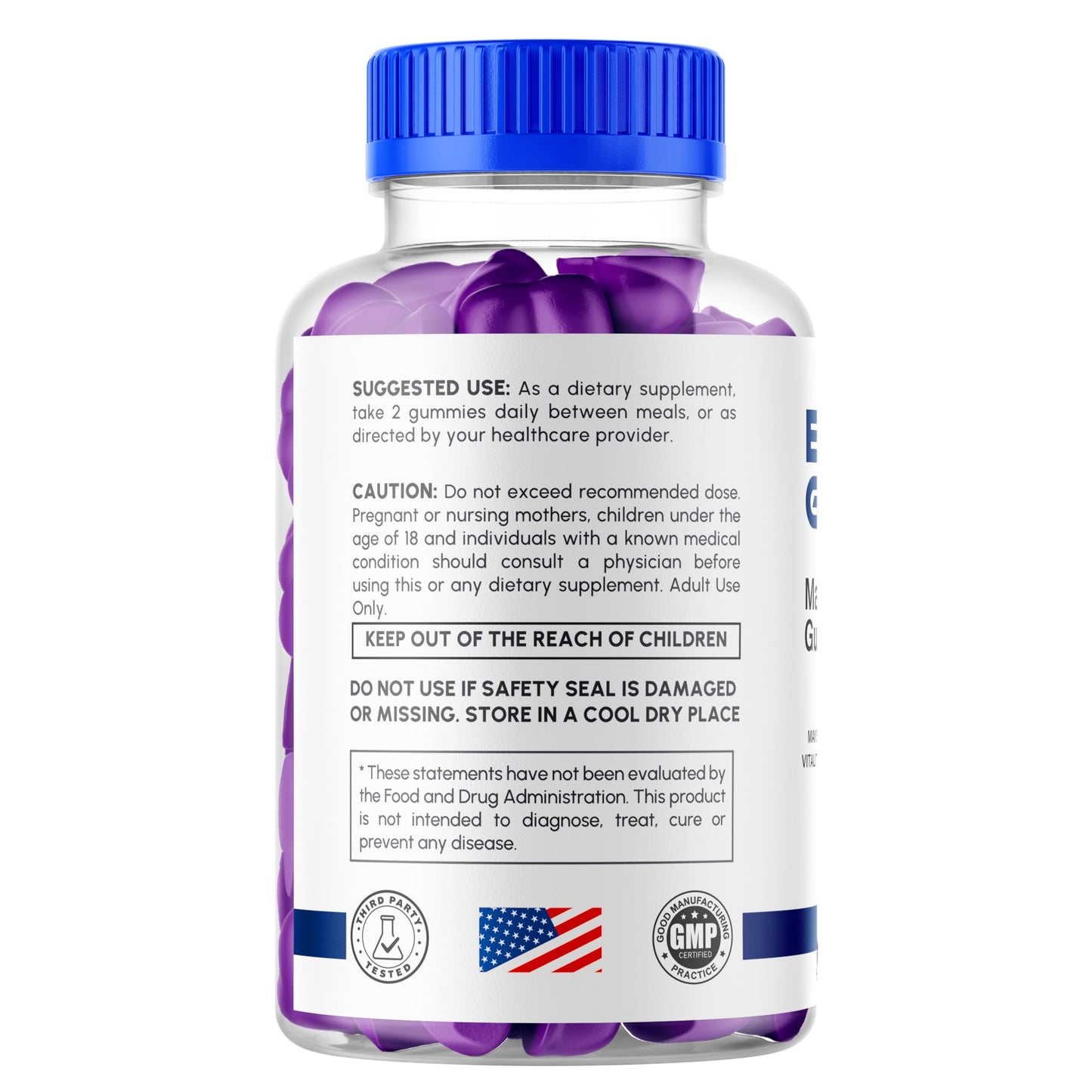 Syvor Elite Grow XL Gummies 60 Count