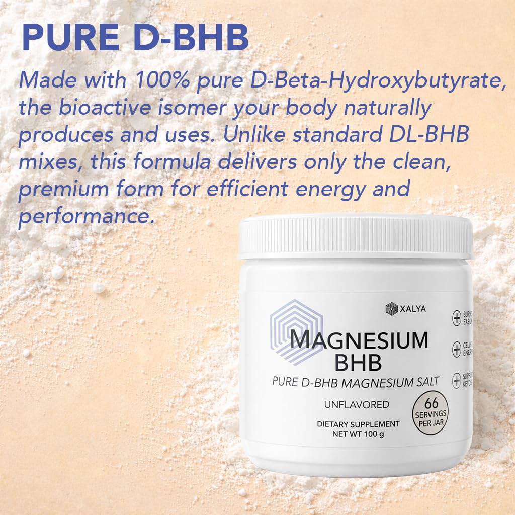 Xalya Magnesium BHB Powder 3.52 oz