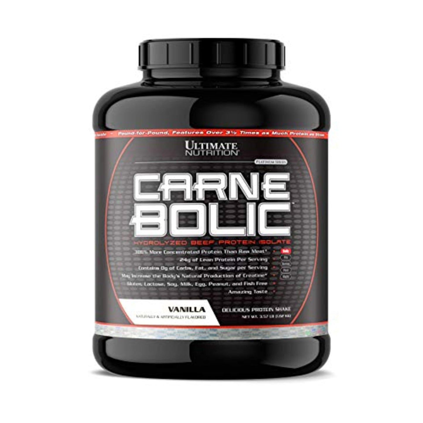 Ultimate Nutrition CarneBOLIC Beef Protein Isolate Powder 64 Servings