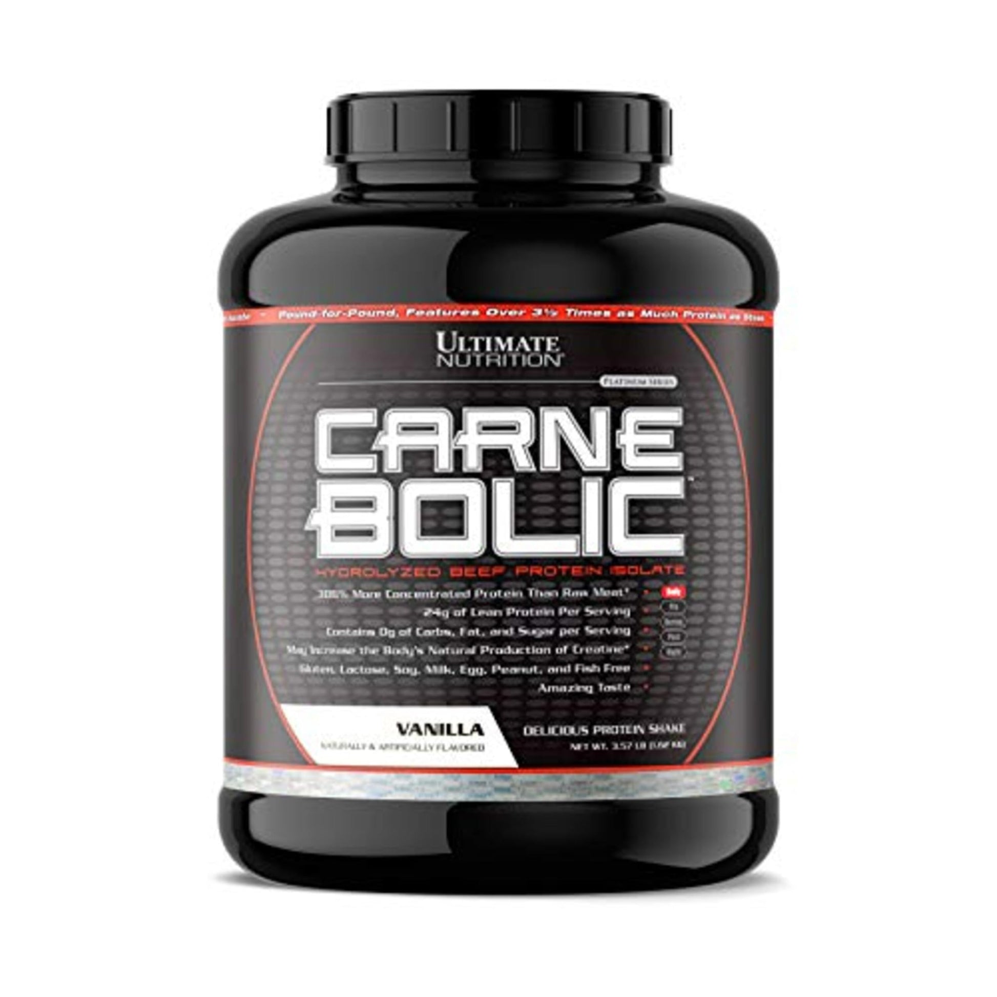 Ultimate Nutrition CarneBOLIC Beef Protein Isolate Powder 64 Servings