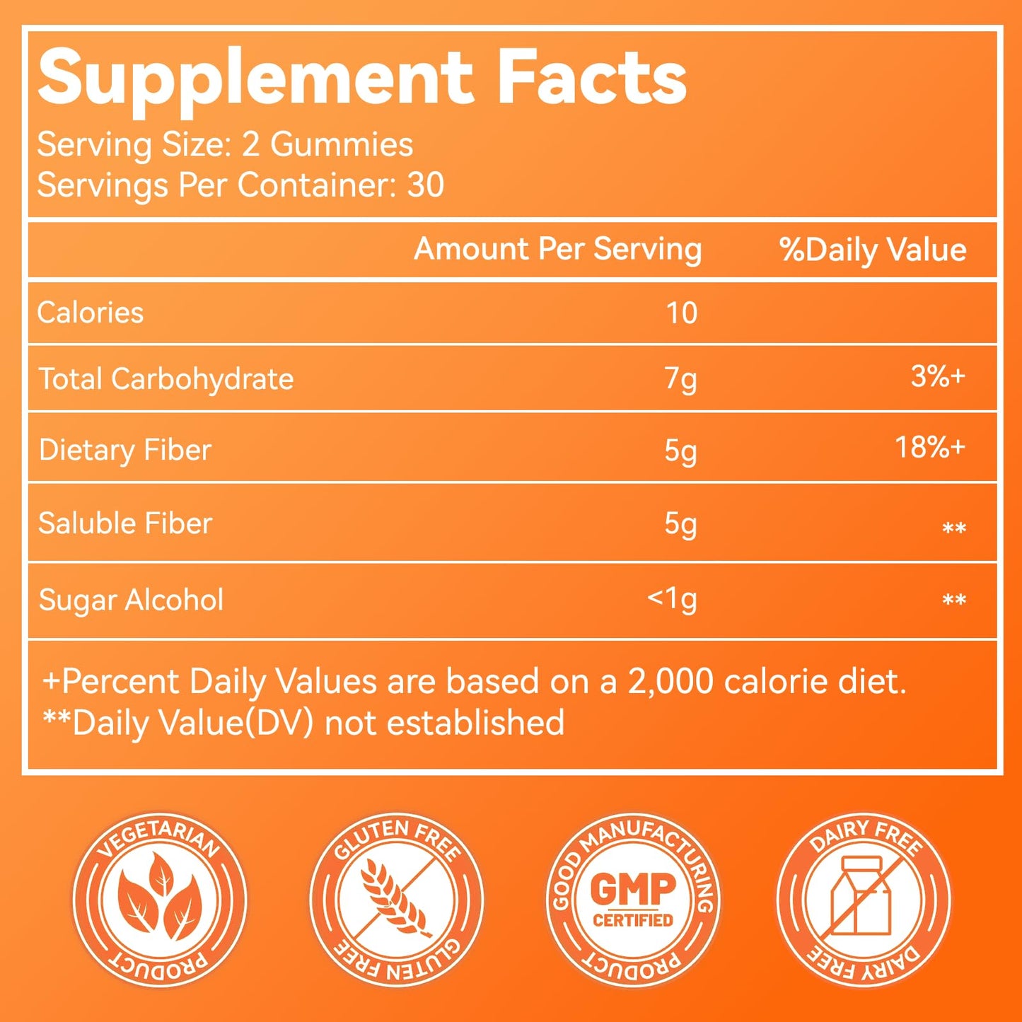 Babivek Fiber Gummies 120 Count