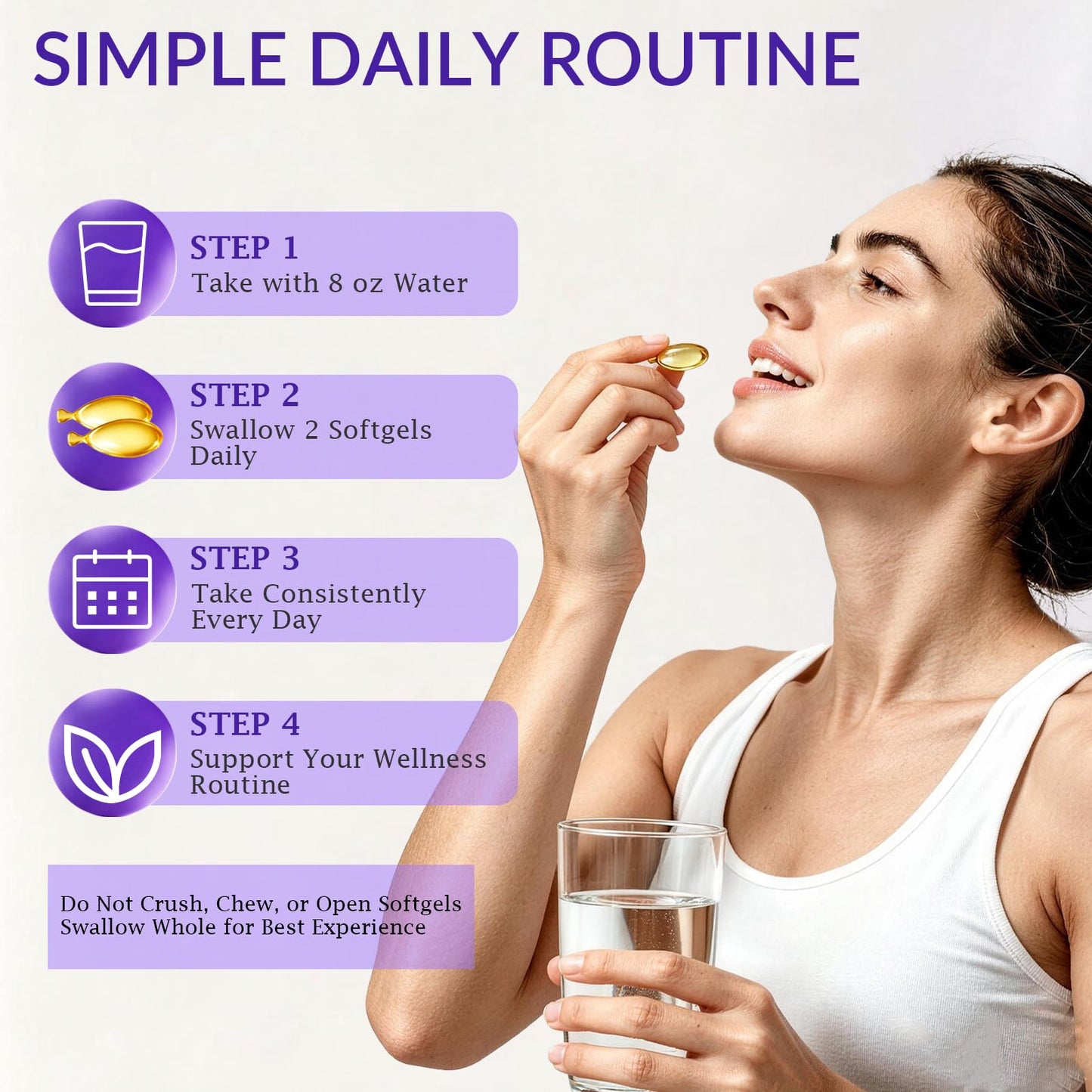 Hotopingre NMN Supplement Softgels 4-in-1 NMN Beta 1000mg with Quercetin TMG Resveratrol Astaxanthin for Anti-Aging Energy & Immune Support, NMNH Liposomal High Absorption, 90 Softgels