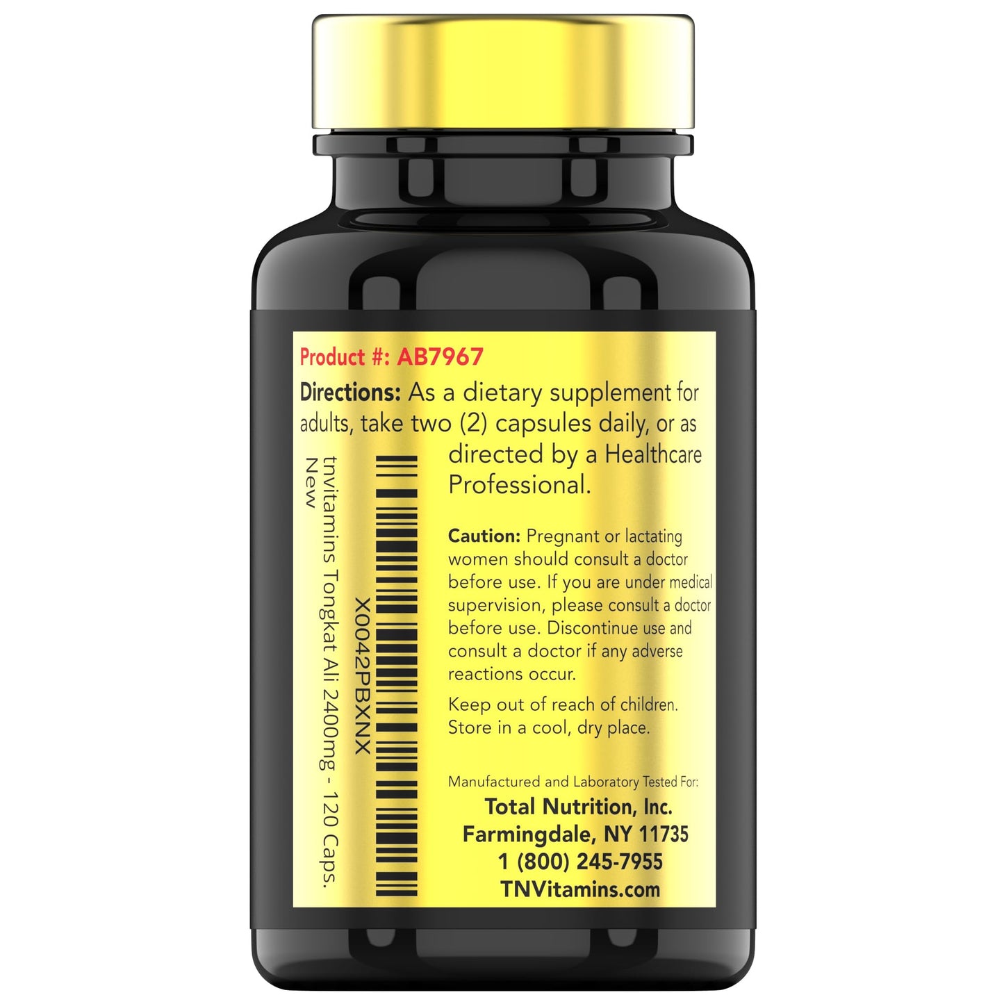 tnvitamins Tongkat Ali for Men 120 Capsules