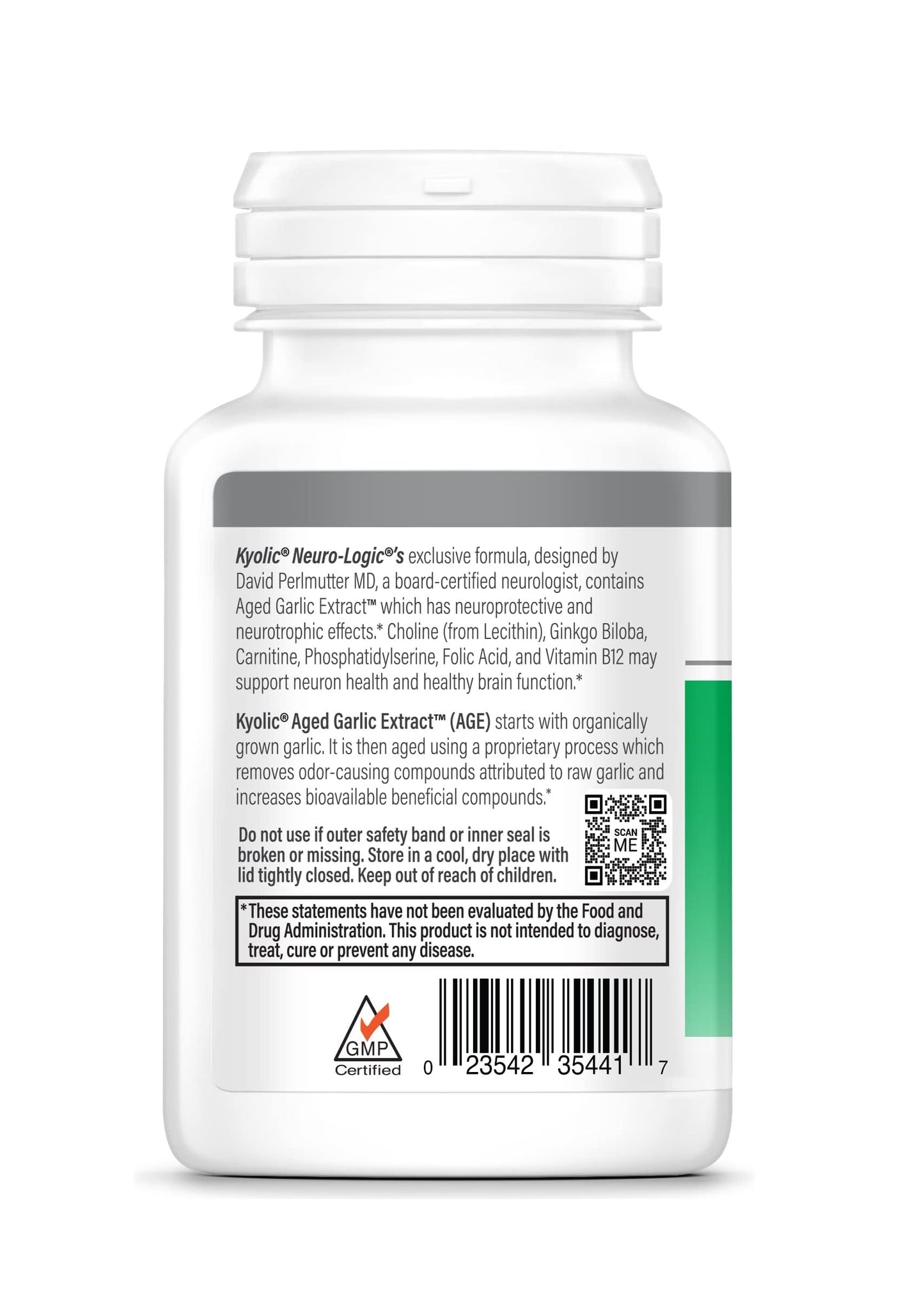 Kyolic Neuro-Logic Specialty Series for Memory, Learning & Sharpness 120 Capsules