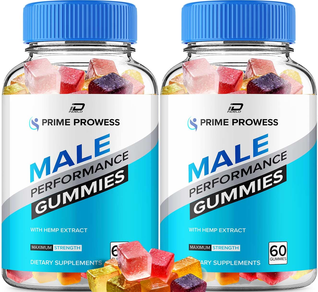 Indelo Prime Prowess Hemp Gummies - 120 Gummies
