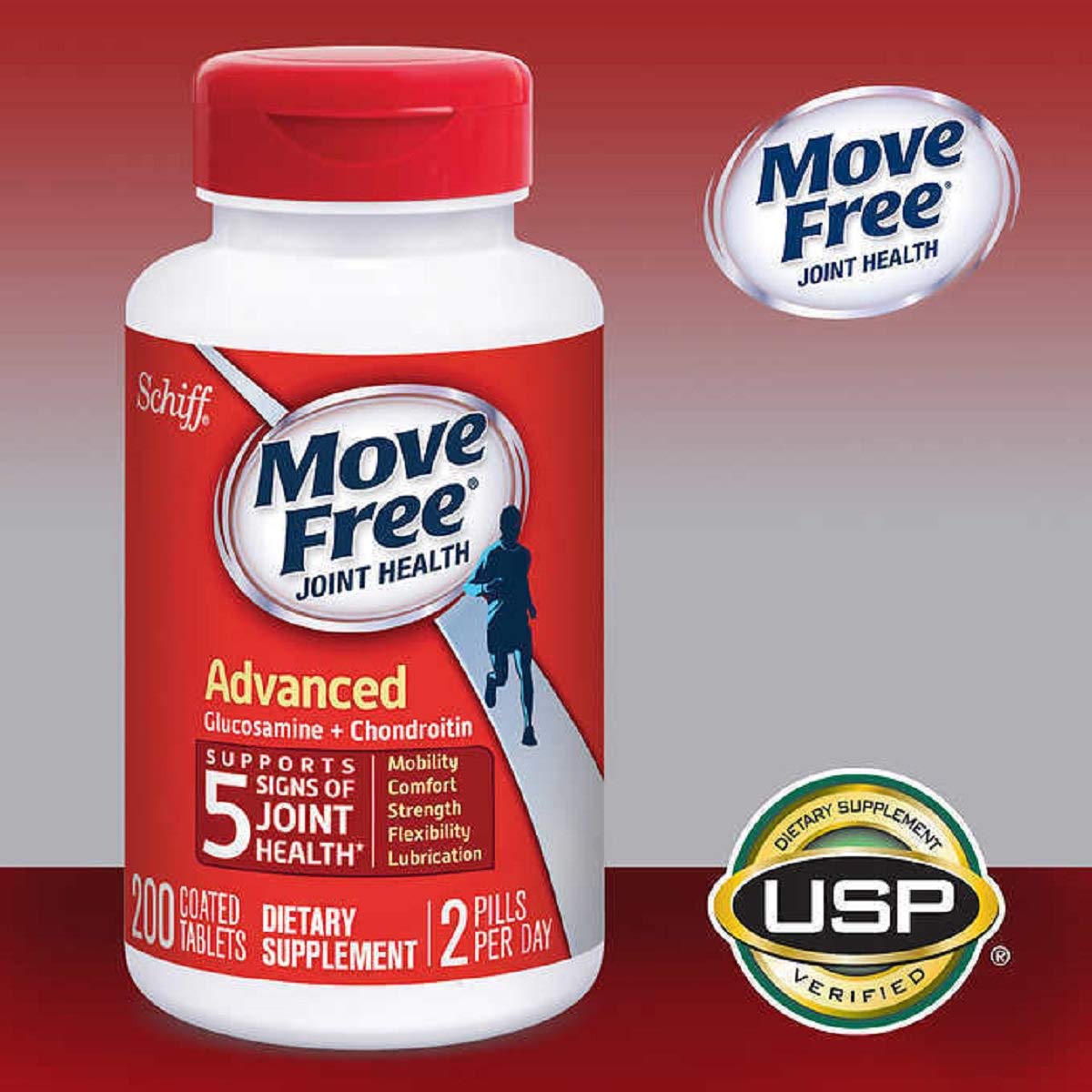 Schiff Move Free Advanced, Joint Health 400 Tablets