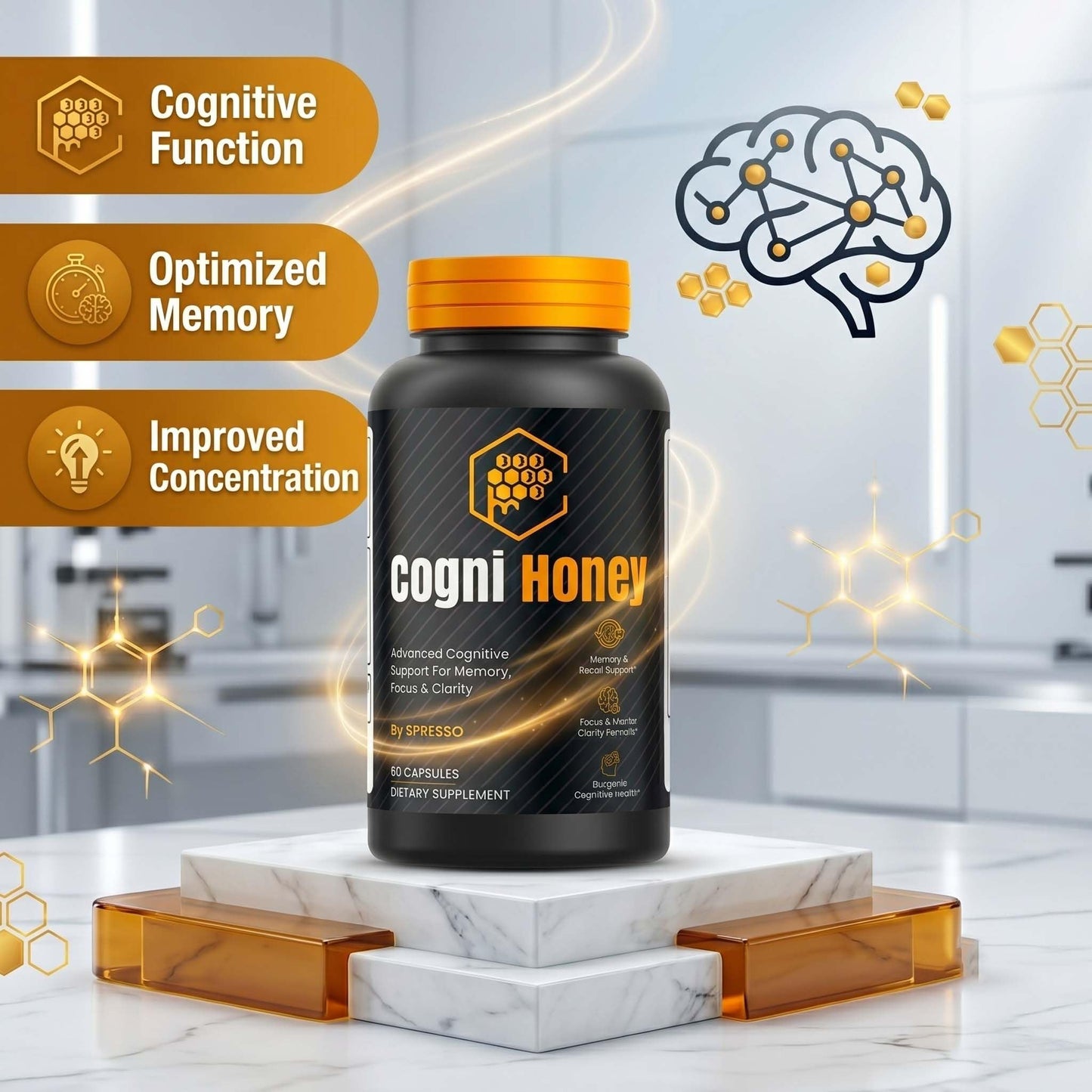 SPRESSO Cogni Honey Capsules Capsule 300 Capsules