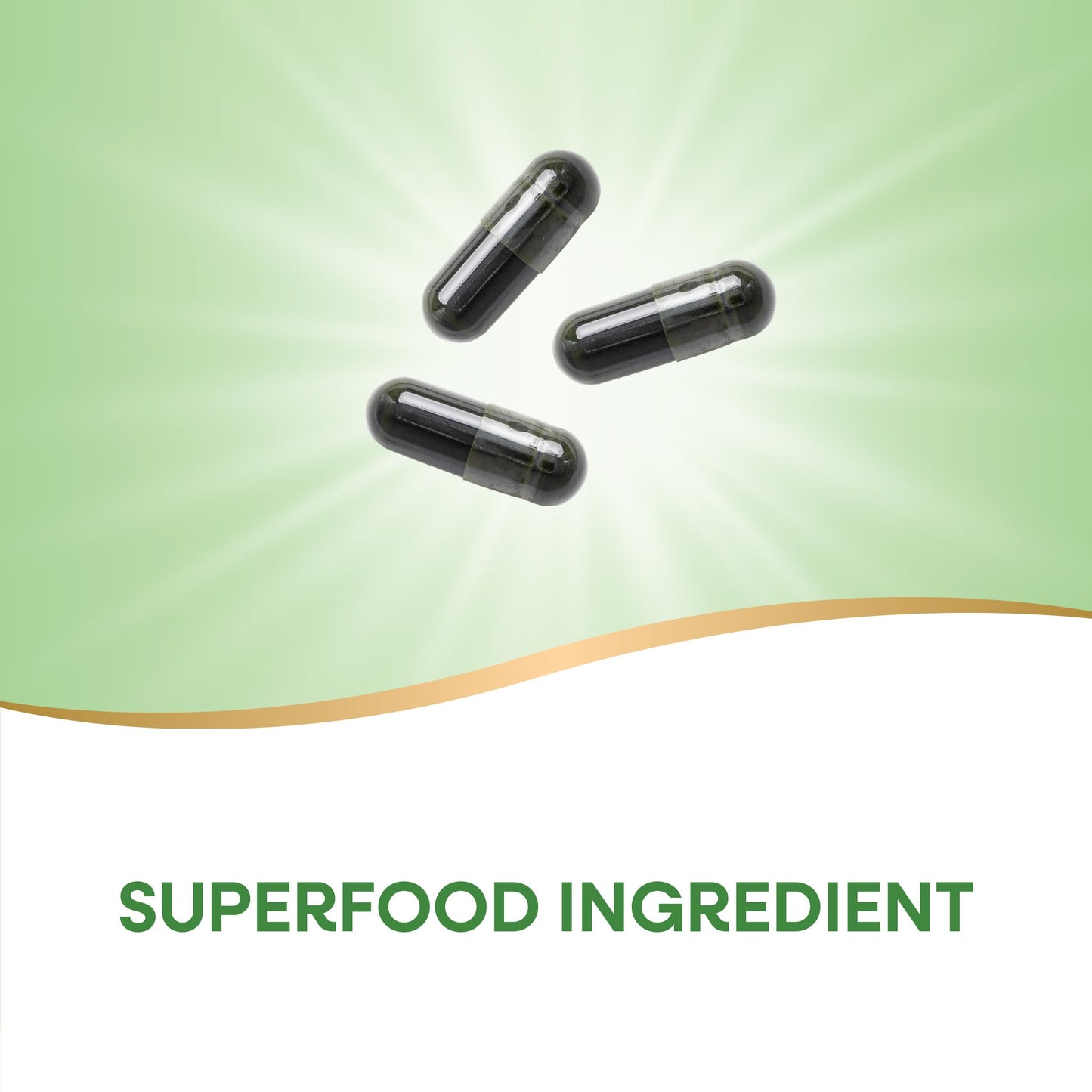 Nature's Way Chlorella Micro-Algae Superfood Capsules, 100 Count