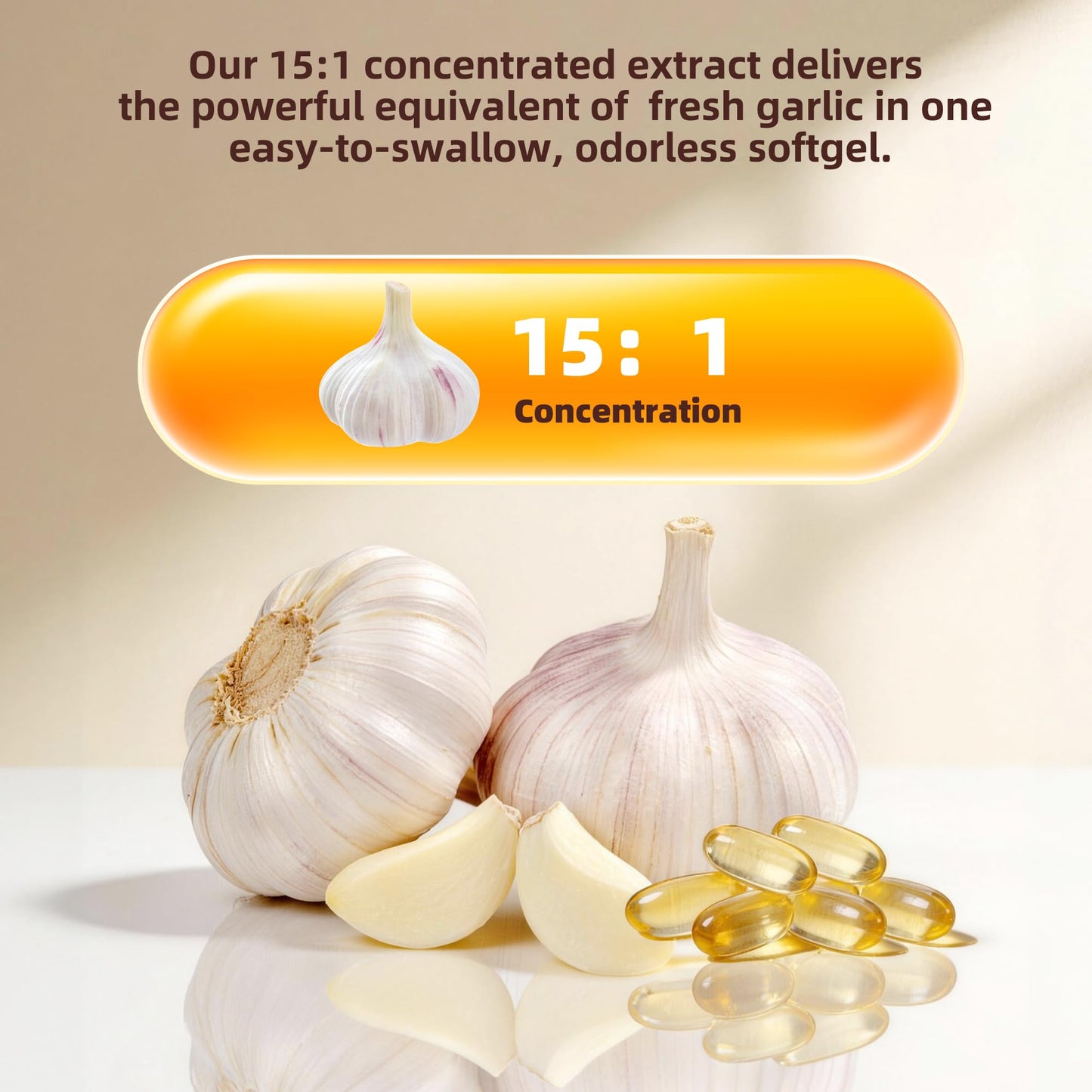 YacBass Aged Garlic Extract Softgels 600