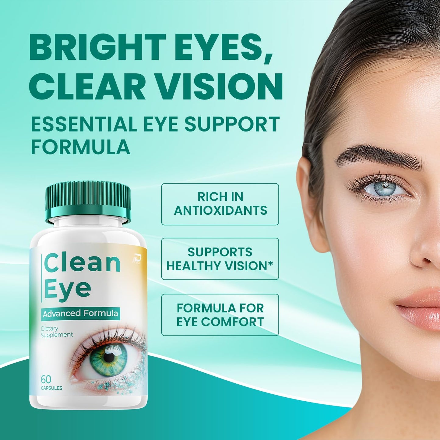 Indelo Clean Eye Capsule Supplement 120 Capsules