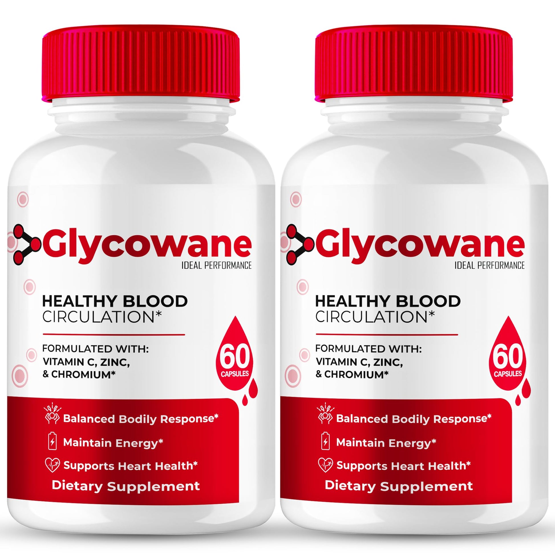 IDEAL PERFORMANCE Glycowane Advanced Blood Formula 120 Capsules