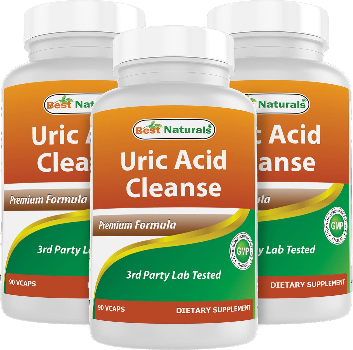 Best Naturals Uric Acid Cleanse Vitamins for Men and Women 270 Capsules