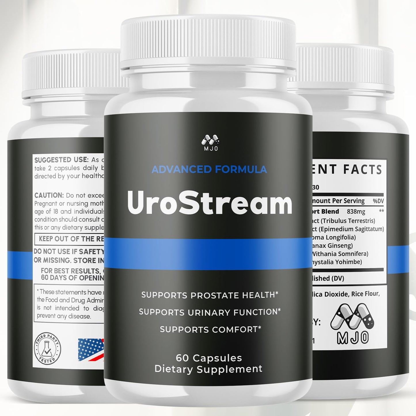 MJO Urostream Prostate Defender Capsules, 120 Capsules