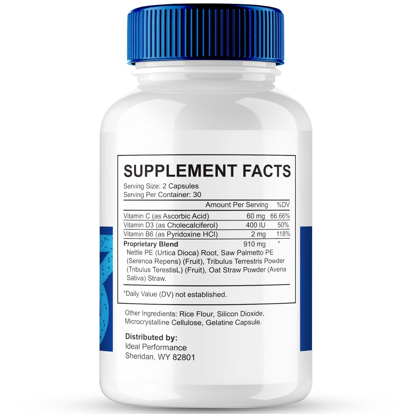 Ideal Performance Eroferon Prostate Health Capsules 60 Count
