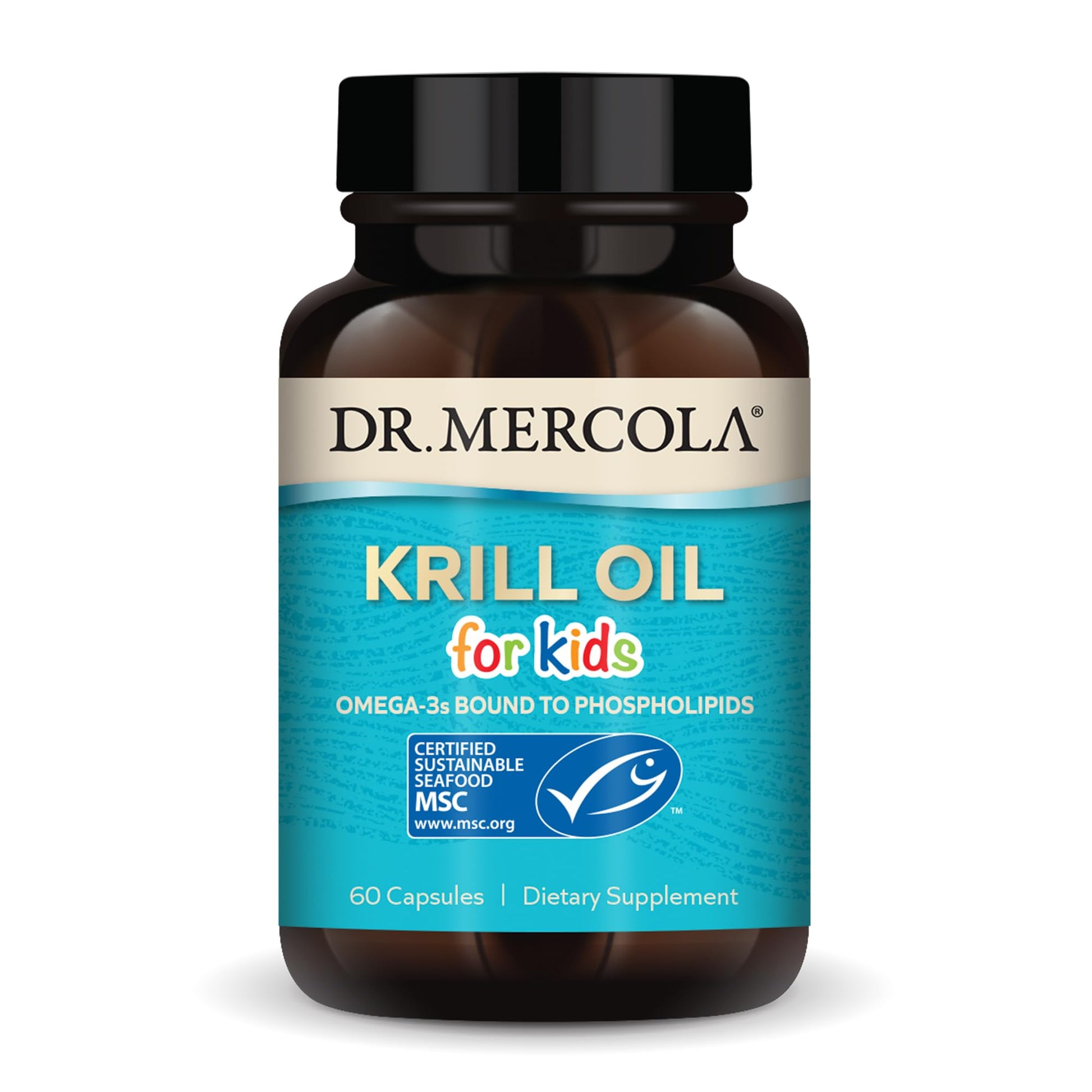 Dr. Mercola Krill Oil for Kids 320 mg Capsule 60 Count