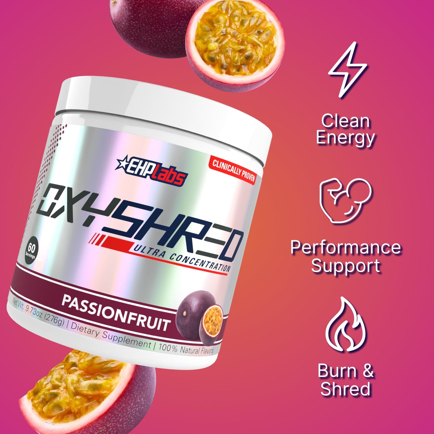 EHP Labs OxyShred Pre Workout Powder 9.3 oz