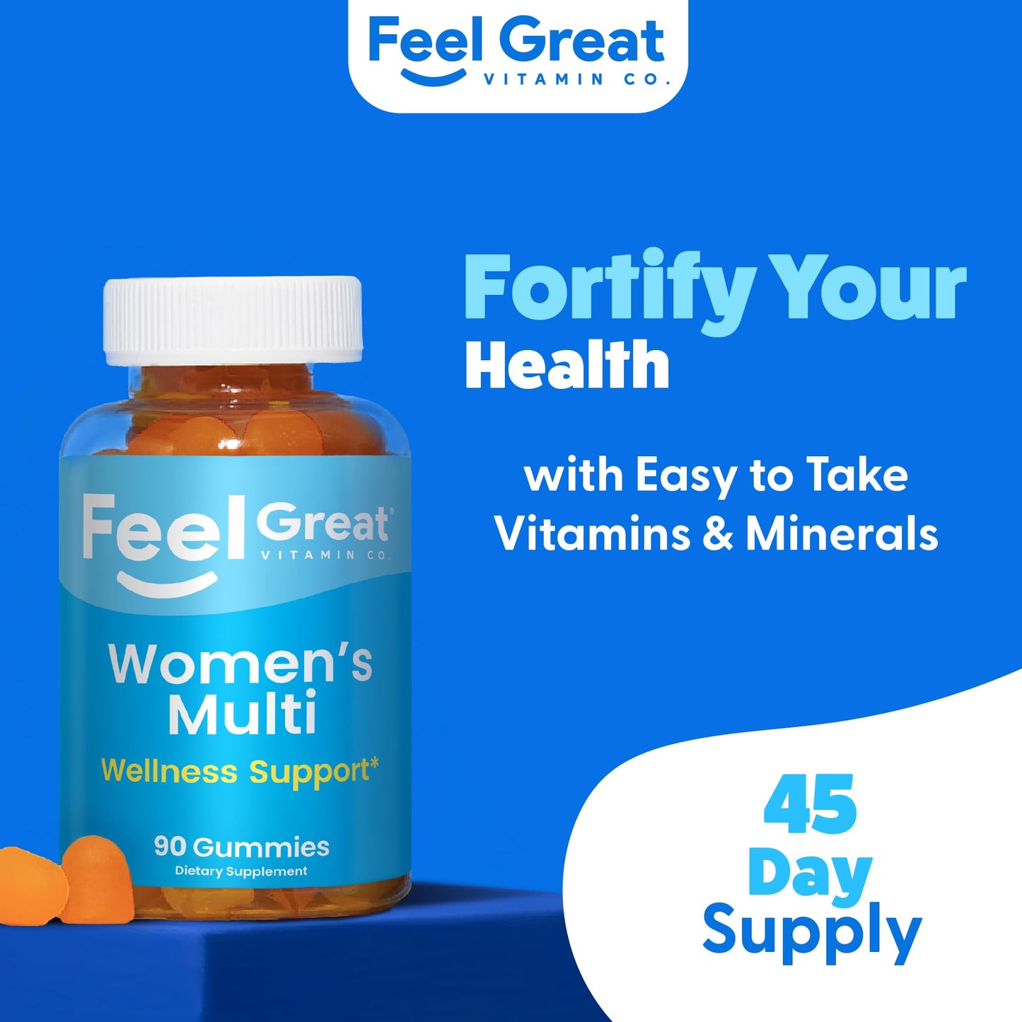 The Feel Great Vitamin Company Multivitamin for Women Gummy 1 Count