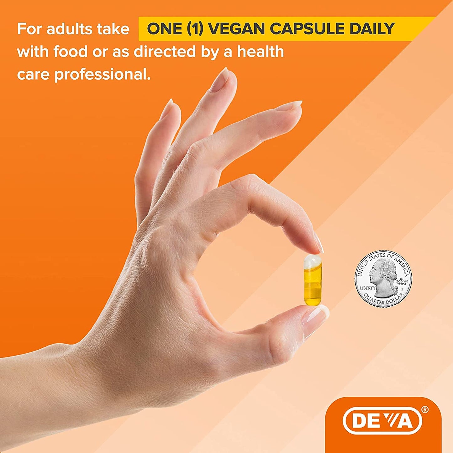 DEVA Flax Seed Oil 500 mg Capsule, 360 Capsules
