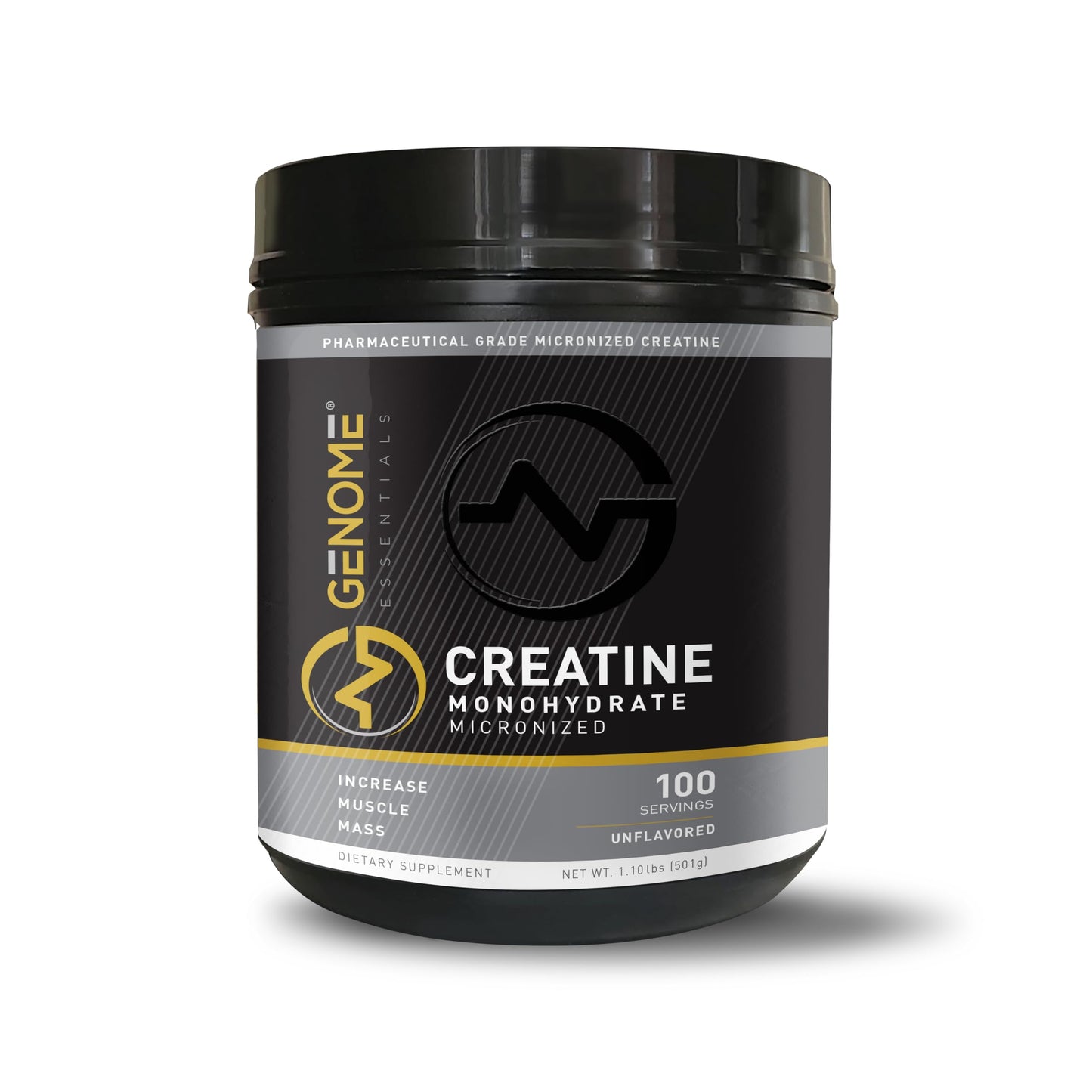 GENOME ESSENTIALS Creatine Monohydrate Powder 17.6