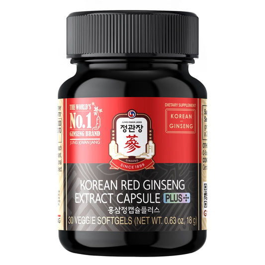 JUNG KWAN JANG Korean Red Ginseng Extract 30 Capsules