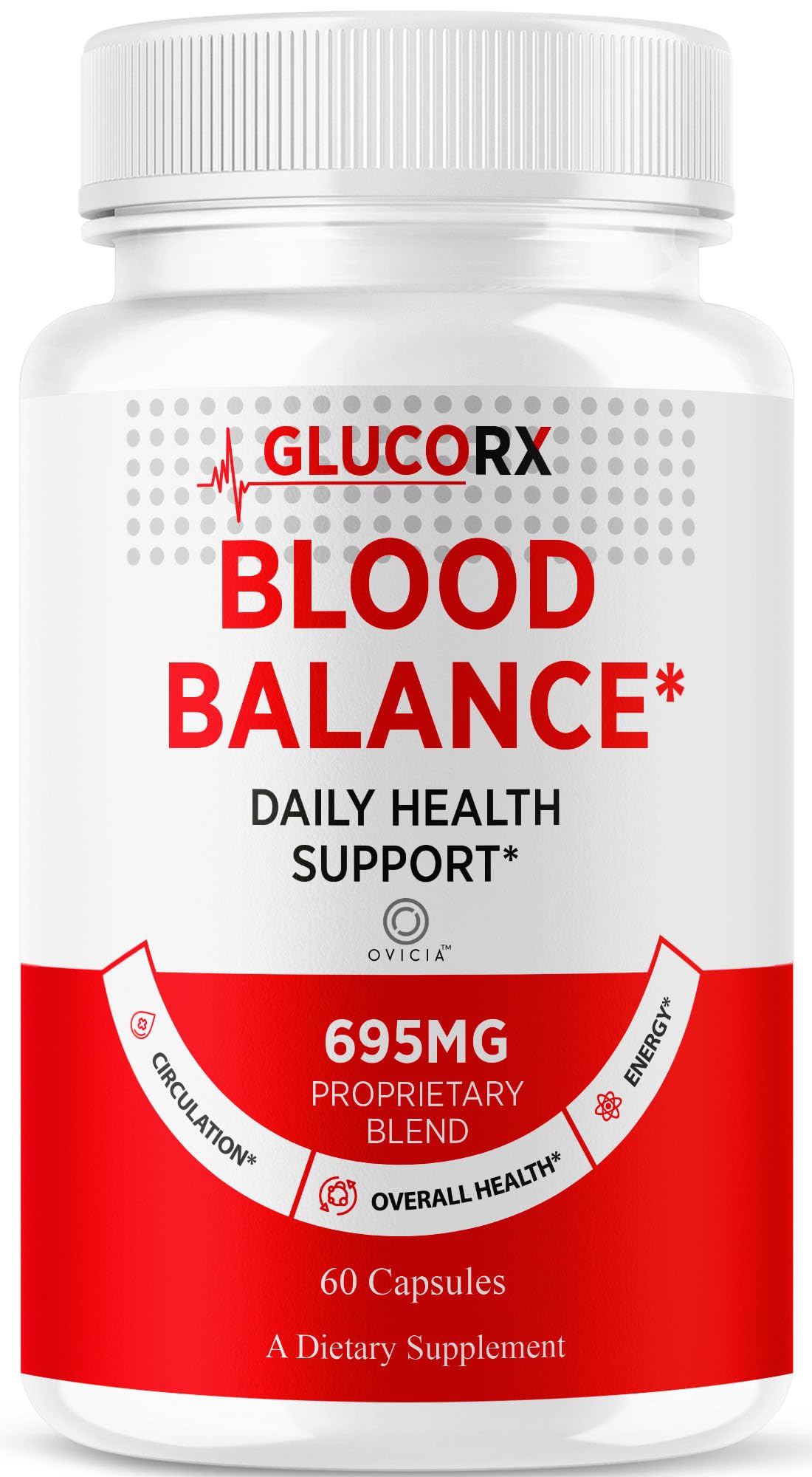 OVICIA Glucorx Capsules, 60 Capsules