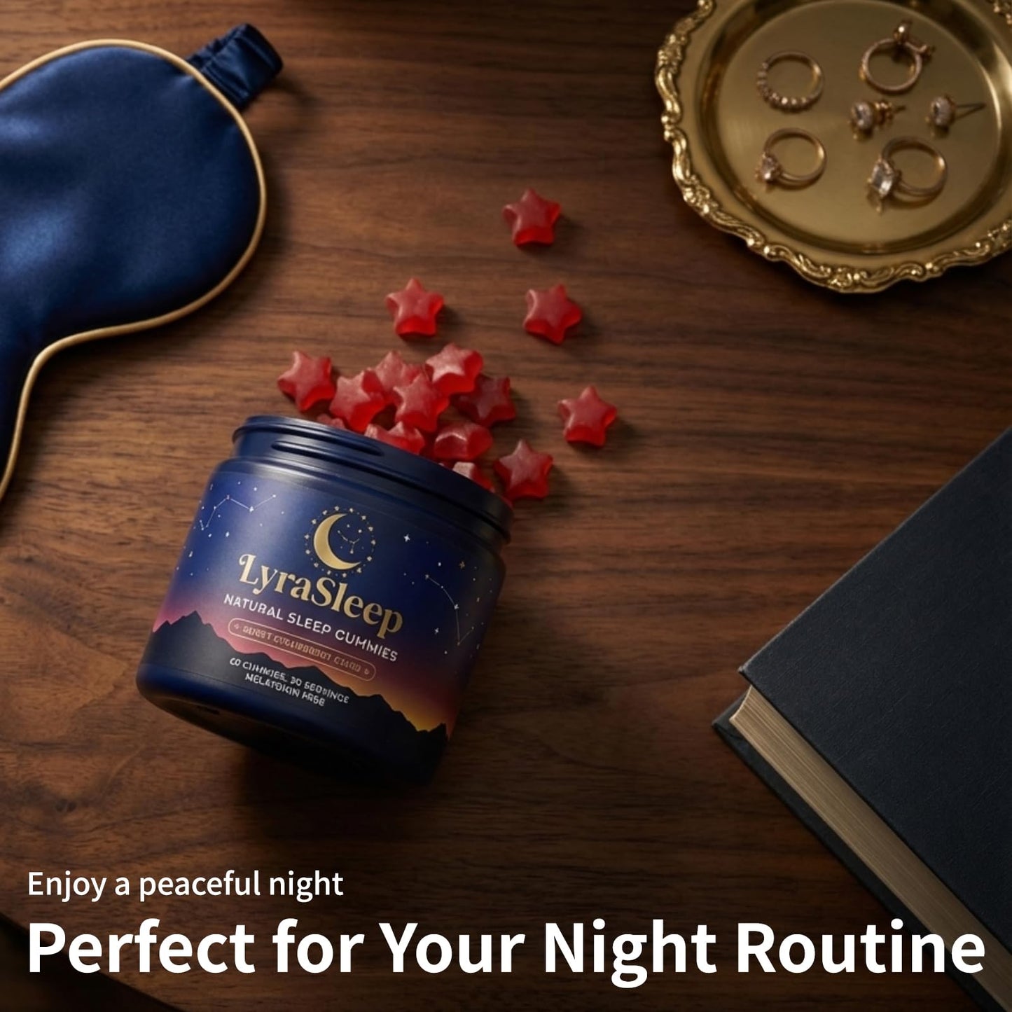 Nola sleep LyraSleep Gummies Gummy 60 Count