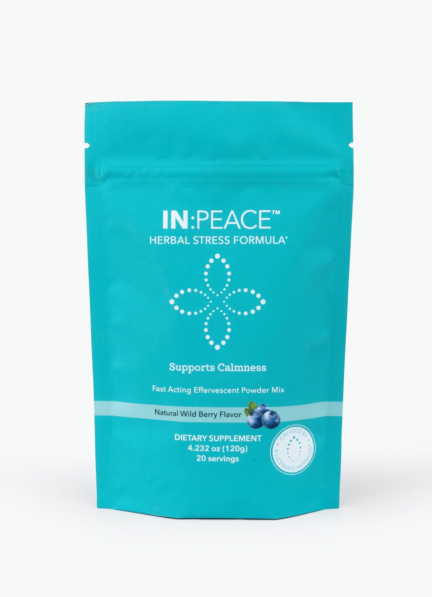INTotalWellness IN:Peace Herbal Calming Formula Powder 4.2329