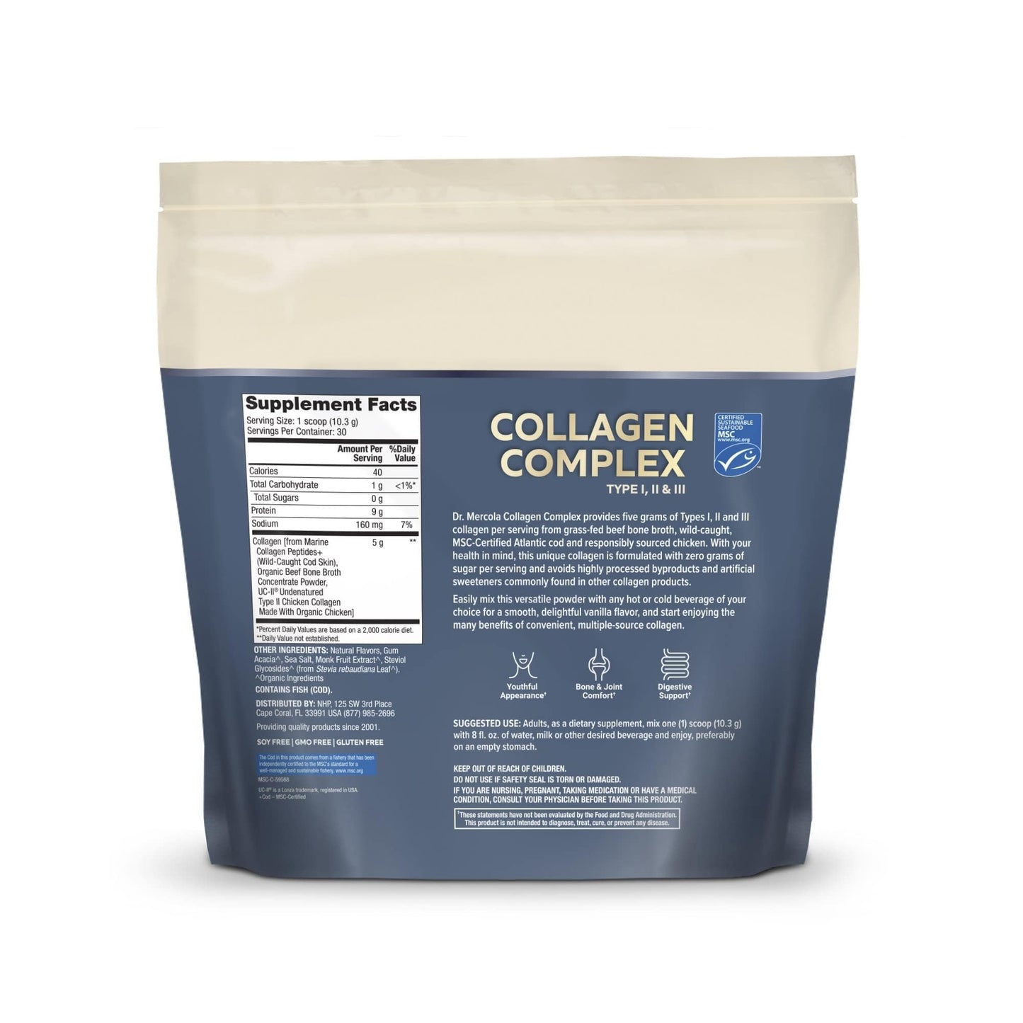 Dr. Mercola Collagen Complex Powder 10.89 oz