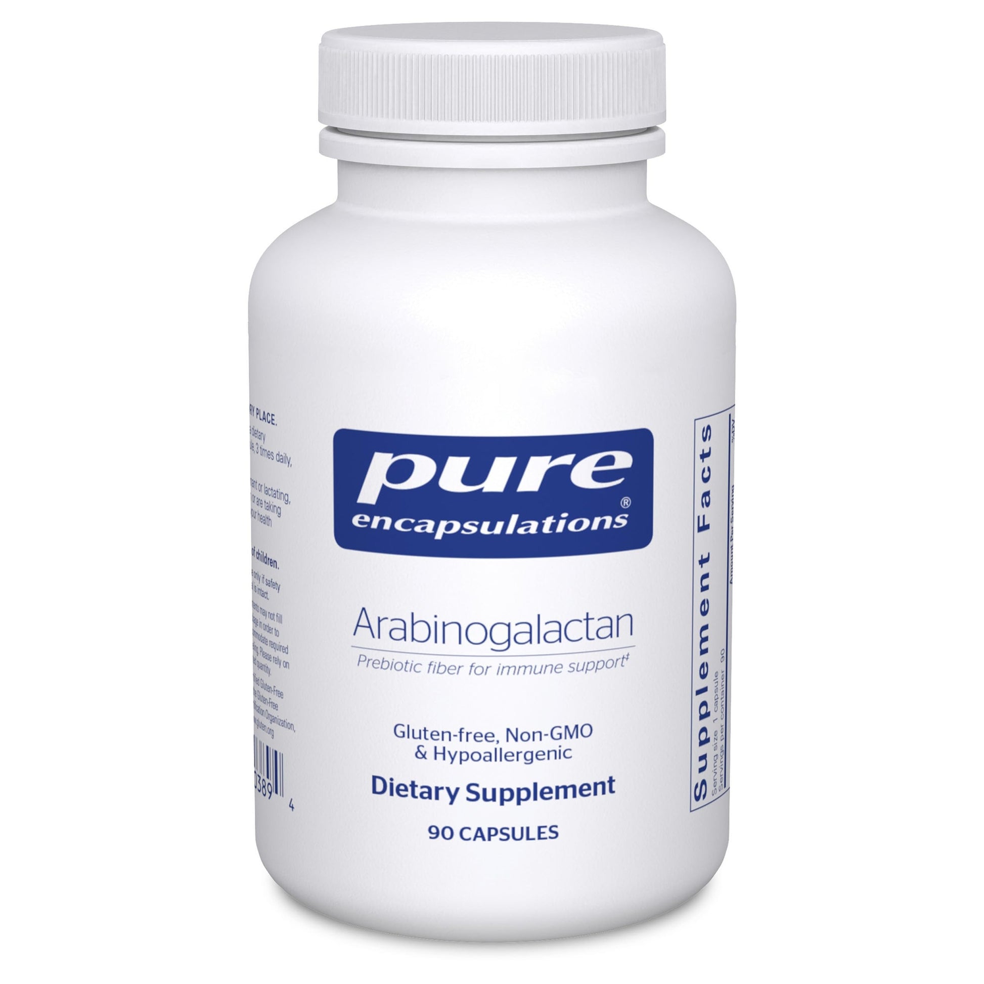 Pure Encapsulations Arabinogalactan, 90 Capsules