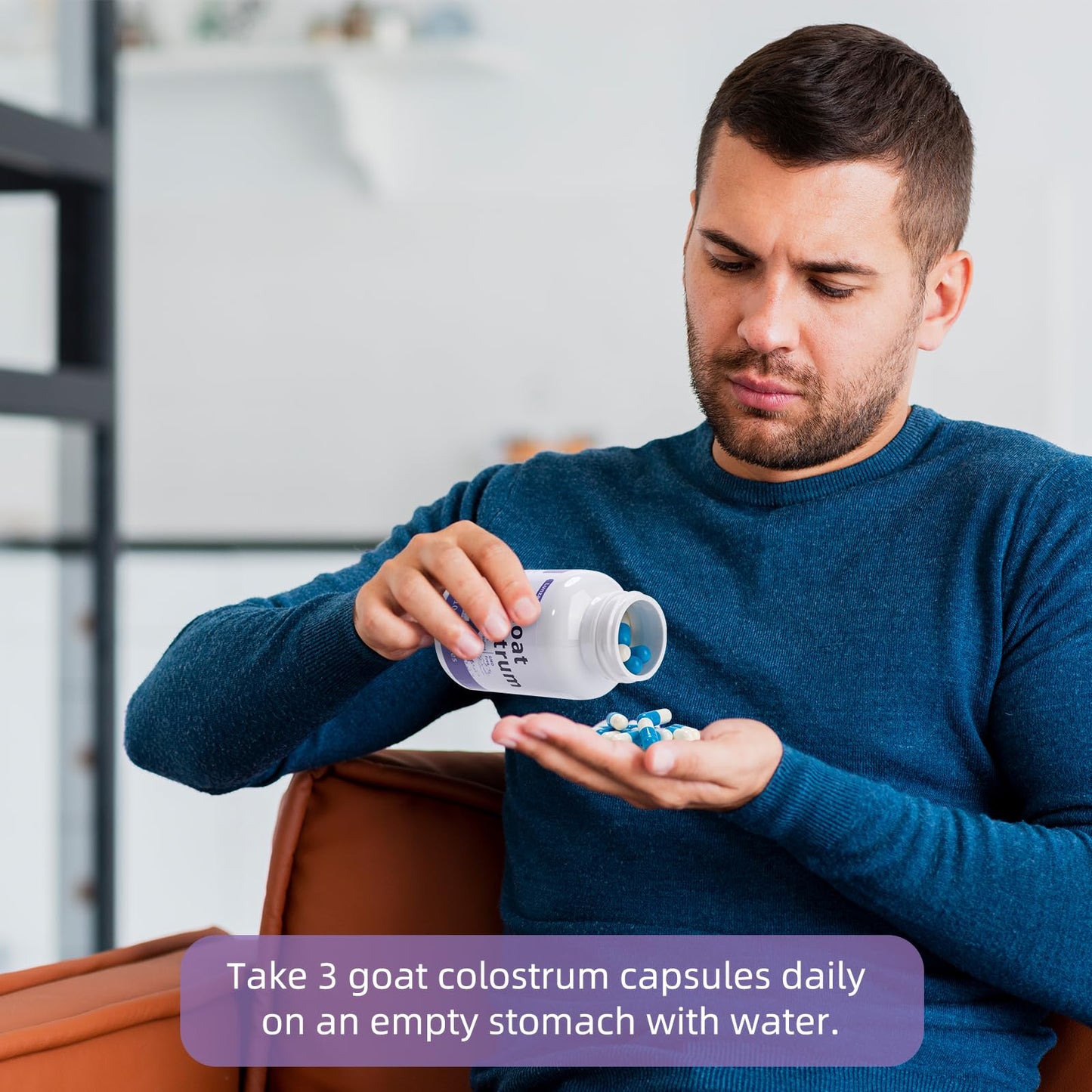 Lunza Goat Colostrum Capsules, 100 Capsules