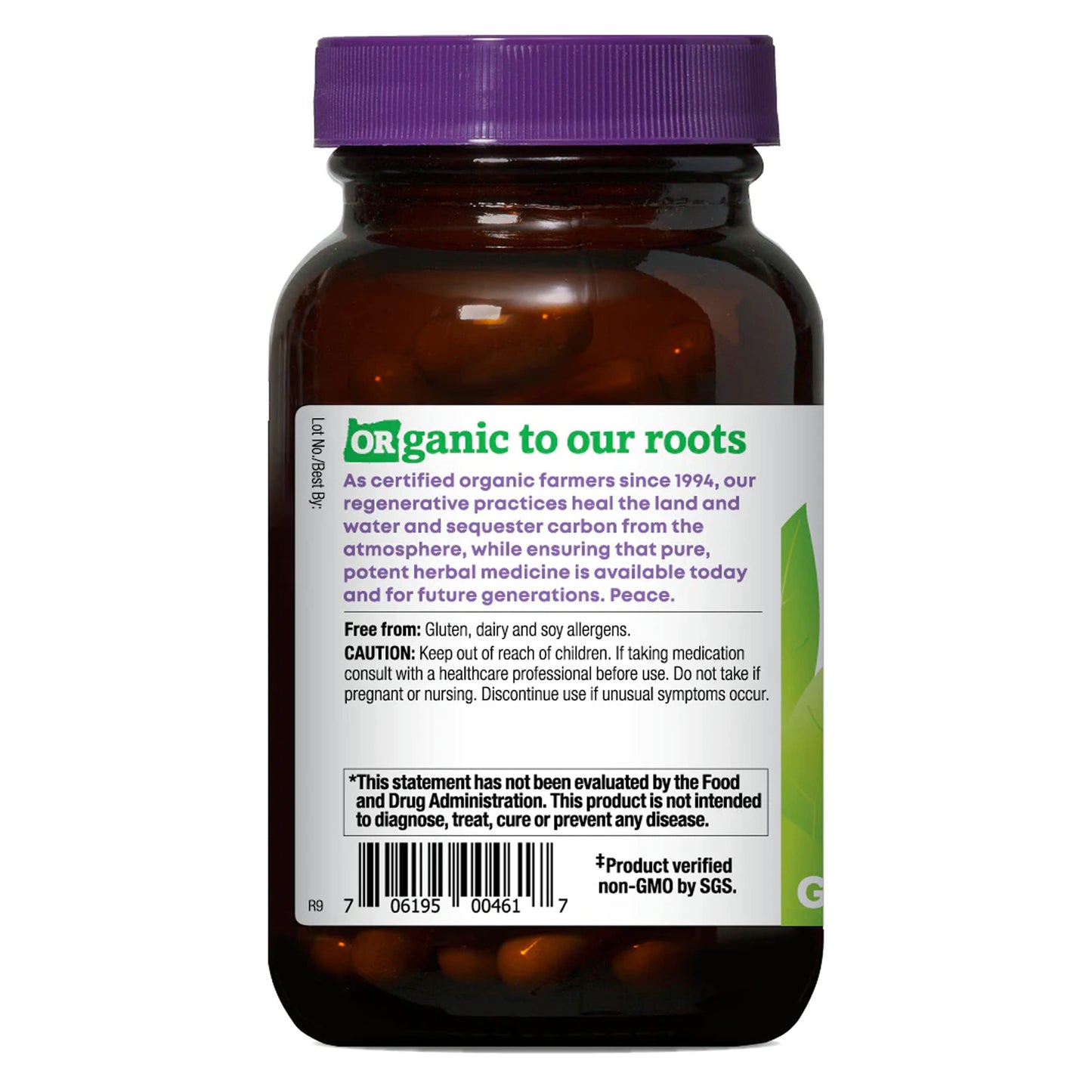 Oregon's Wild Harvest Artichoke Organic Herbal Supplement 90 Capsules