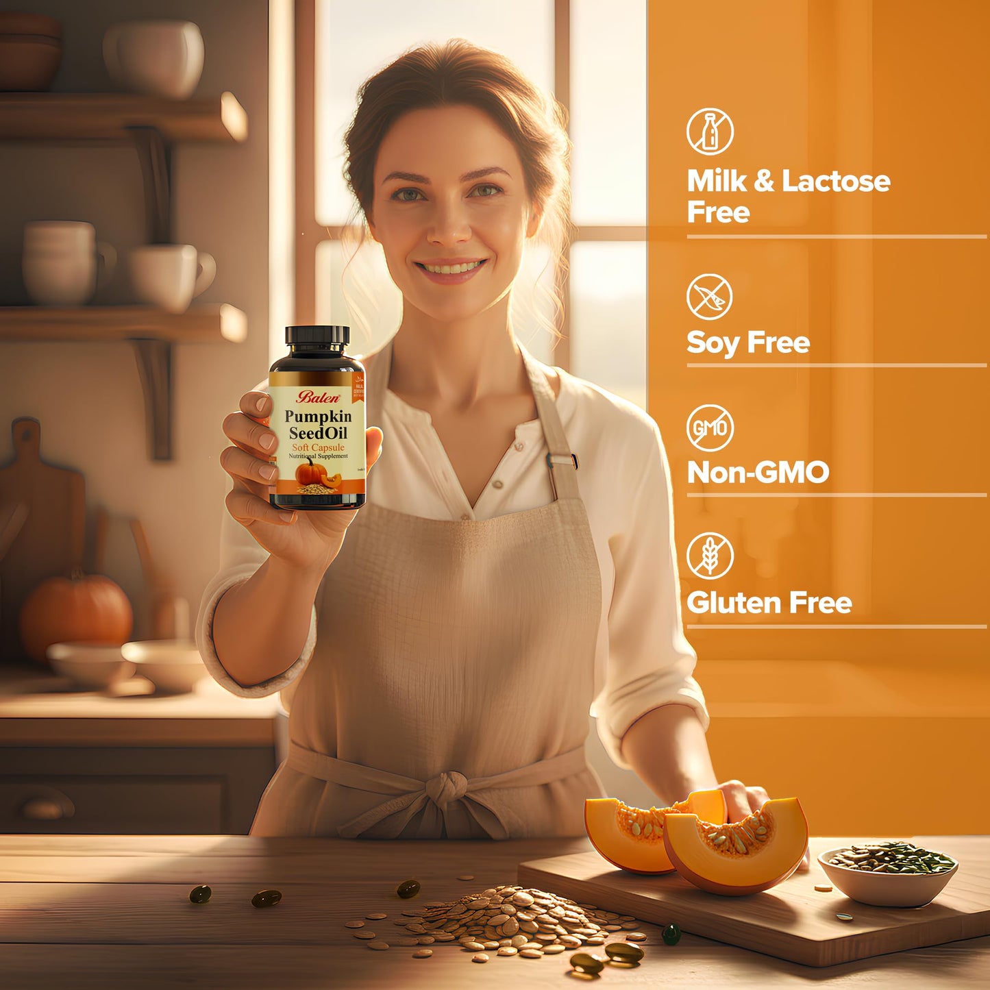 Balen Pumpkin Seed Oil Capsules 100