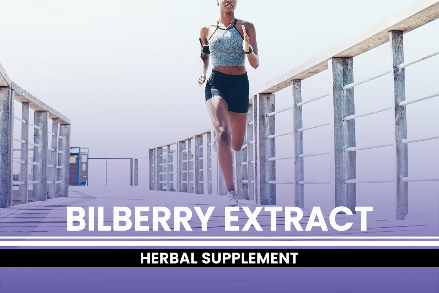 Pure Original Ingredients Bilberry Extract 365 Capsules