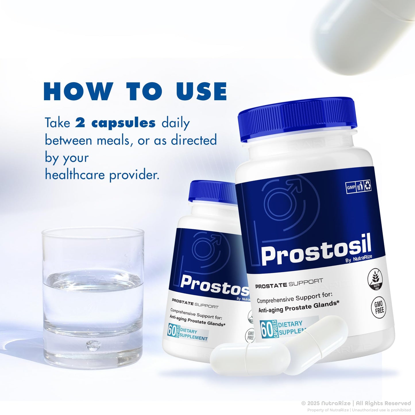 NutraRize Prostosil Capsules 300 Capsules