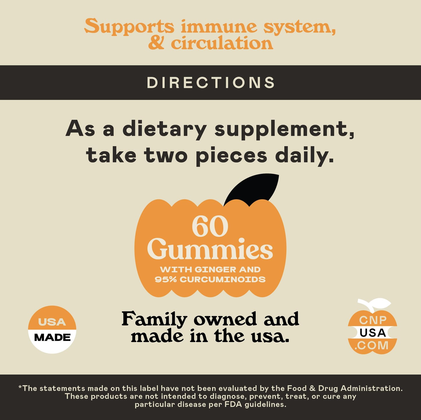 Complete Natural Products Turmeric Ginger Gummies 60 Count