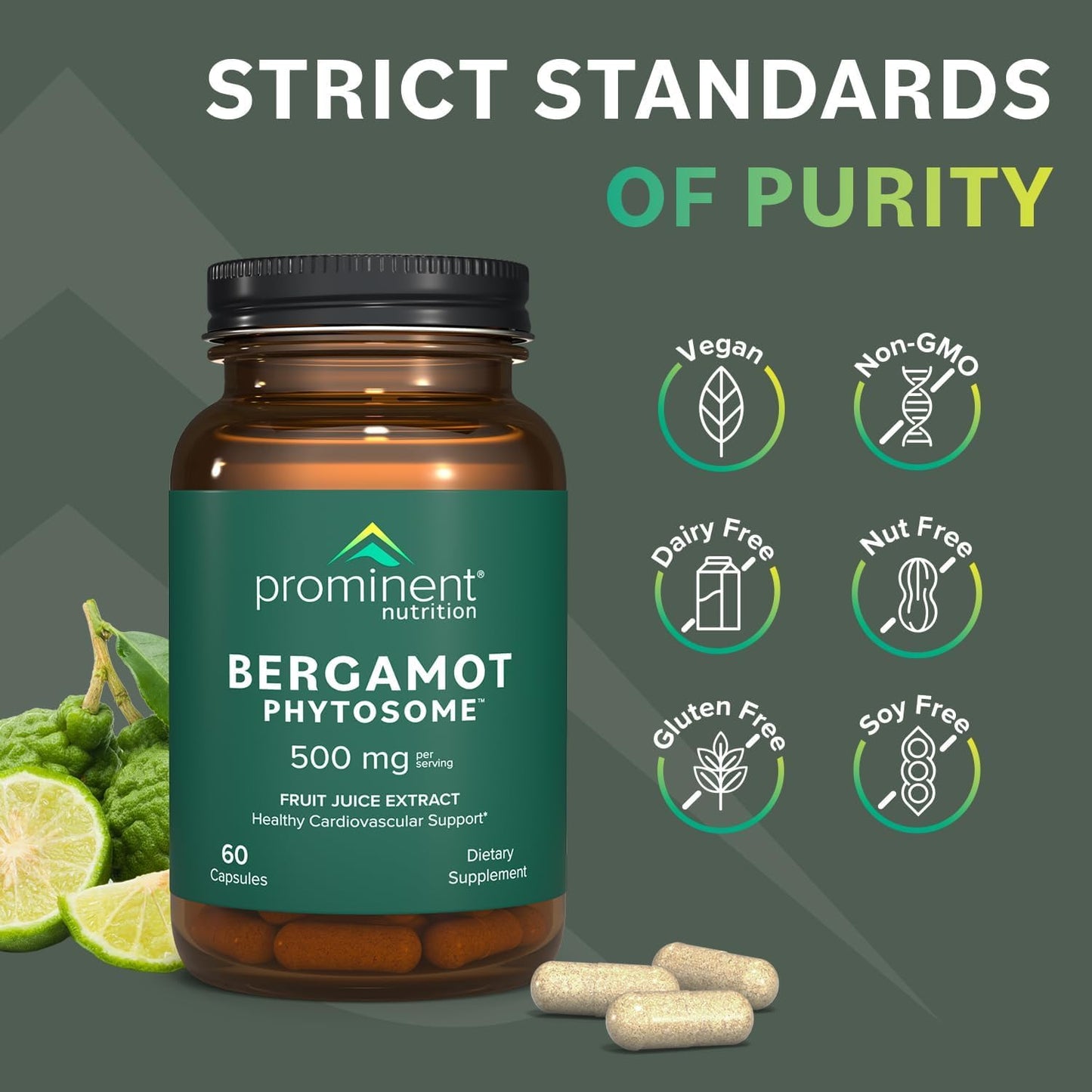 Prominent Nutrition Bergamot Phytosome 60 Capsules