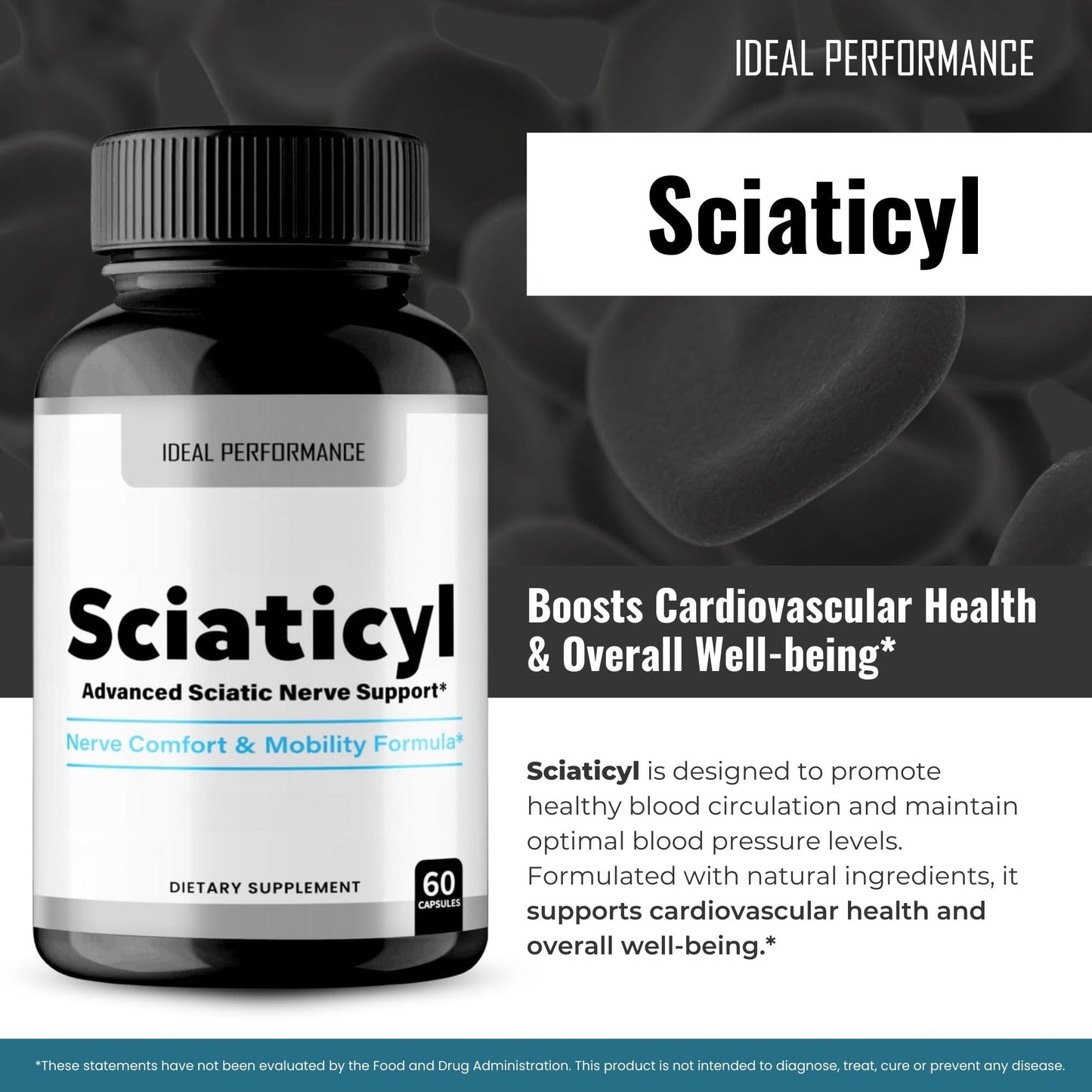 IDEAL PERFORMANCE Sciaticyl Capsules 120 Count