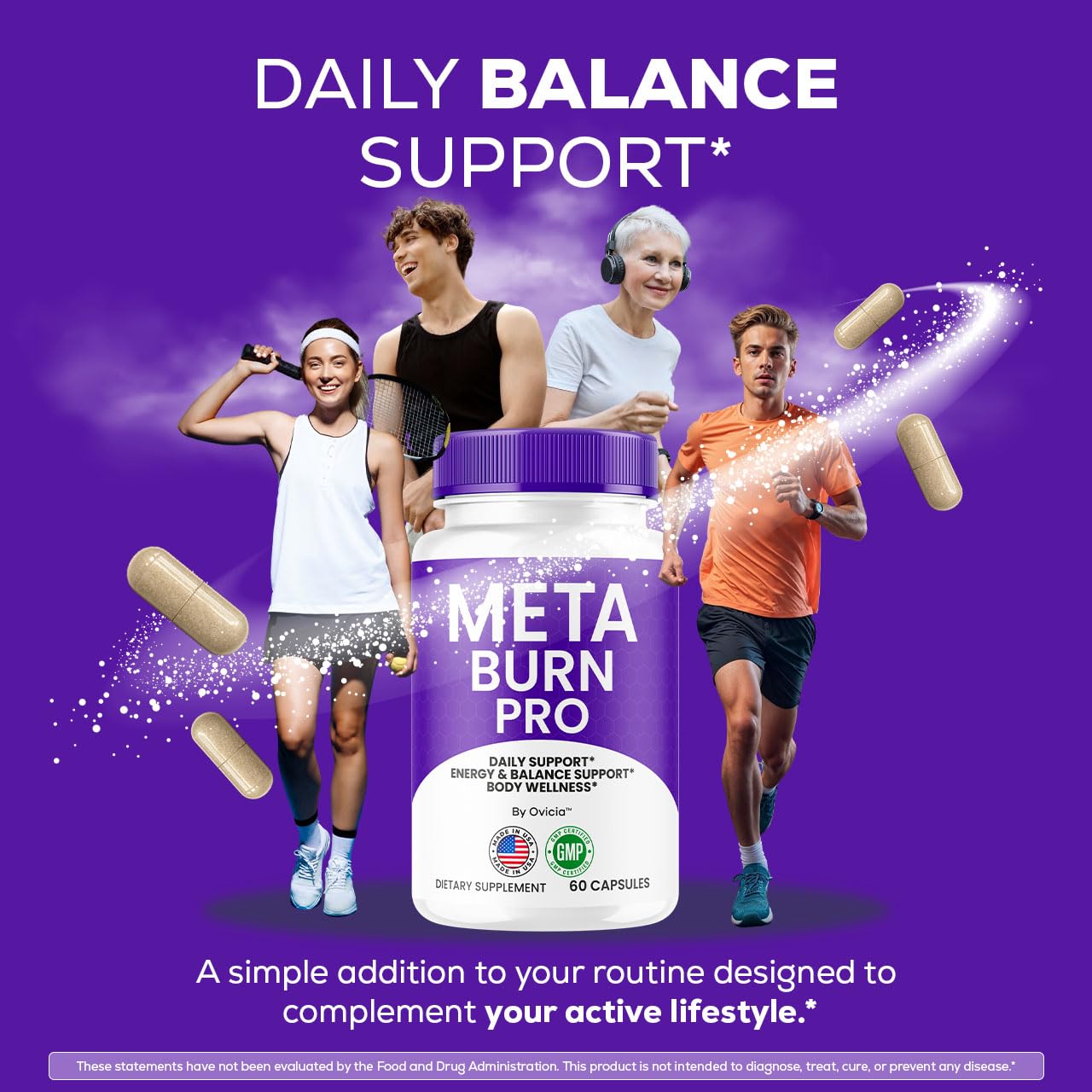OVICIA Meta Burn Pro Capsules 120 Capsules