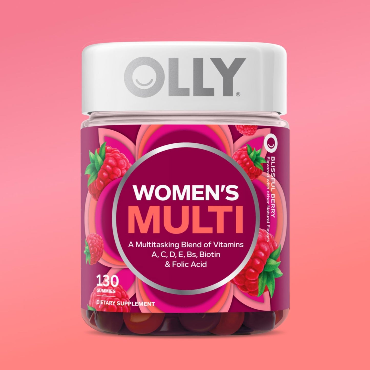 OLLY Women's Multivitamin Gummy, 130 Count