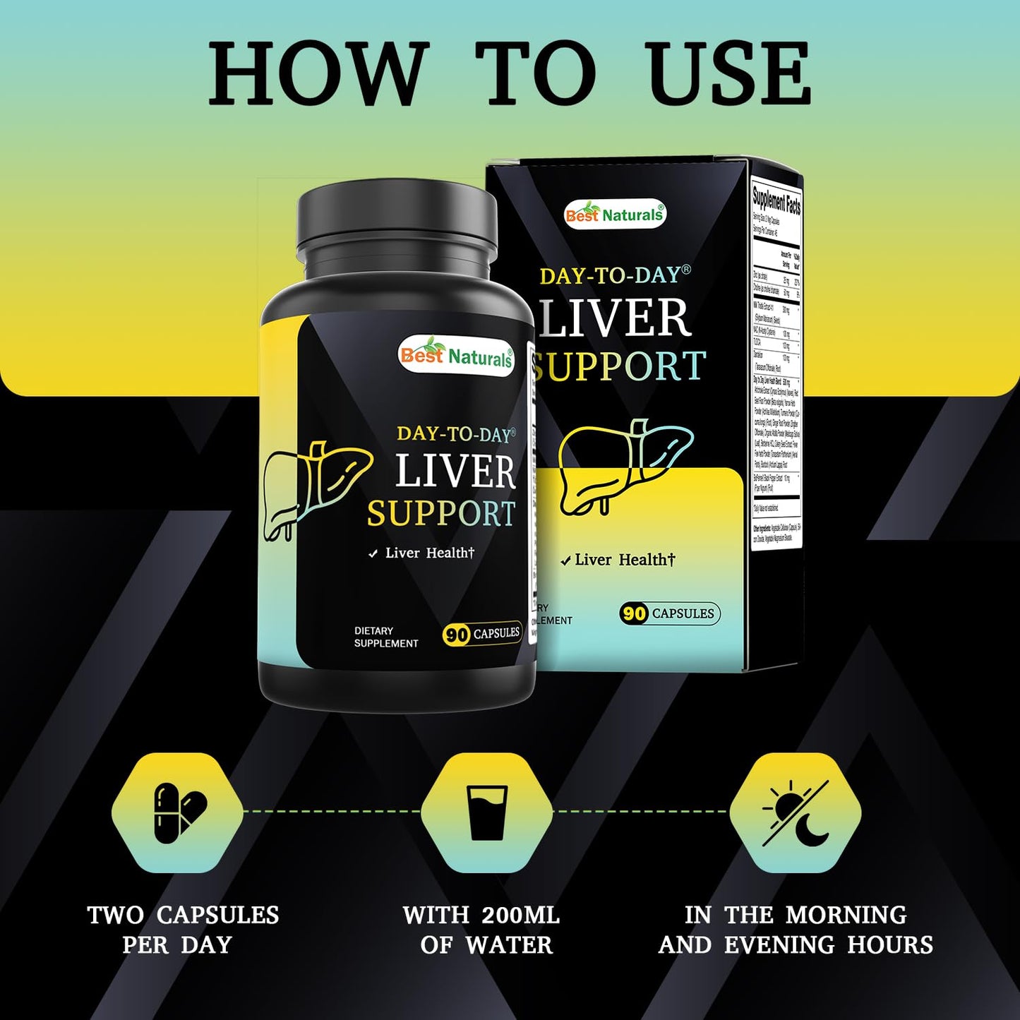 Best Naturals Day to Day Liver Support, 90 Tablets