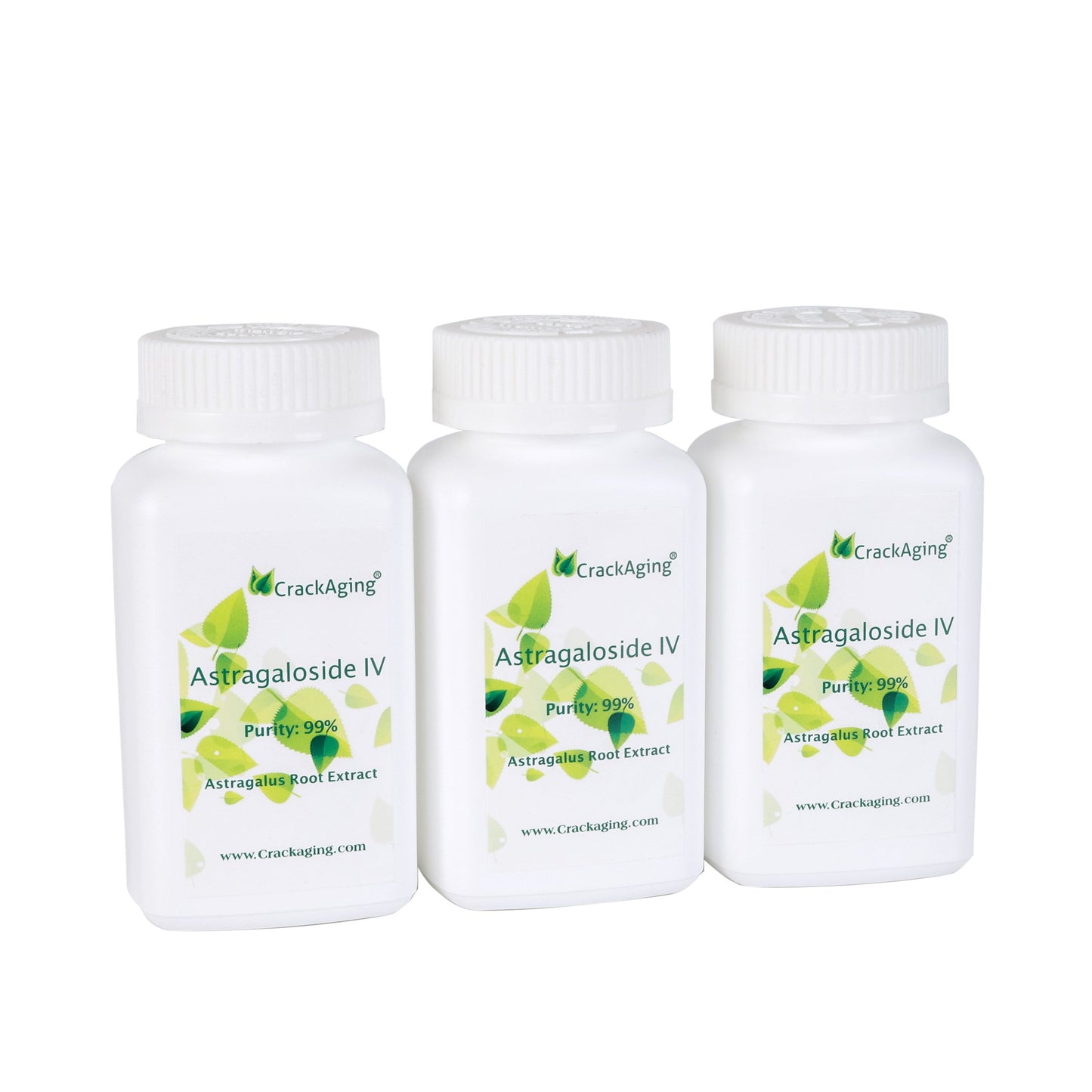 Crackaging Super-Absorption Astragaloside IV 98% 50mg/Cap, Immune Support, 180 Vegetarian Capsules