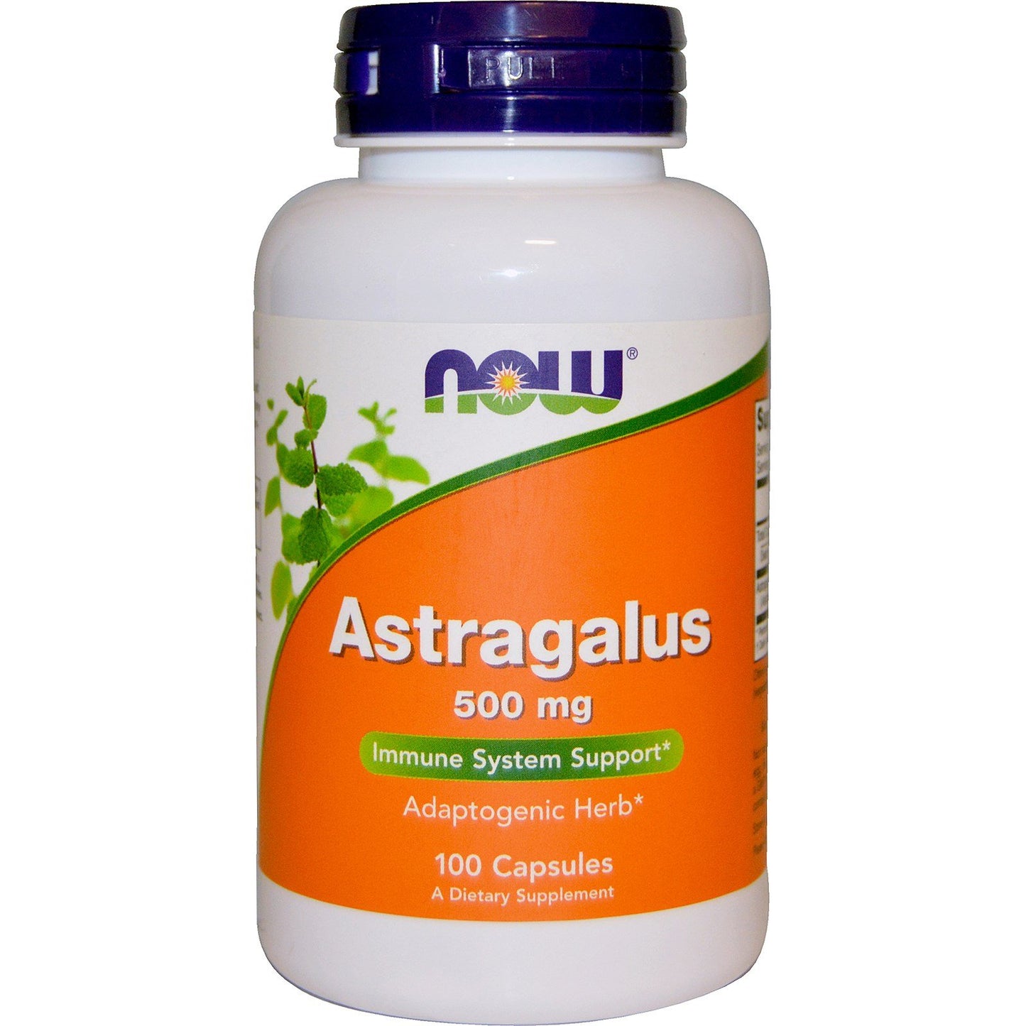 NOW Foods Astragalus 500 mg Capsules, 3 Pack
