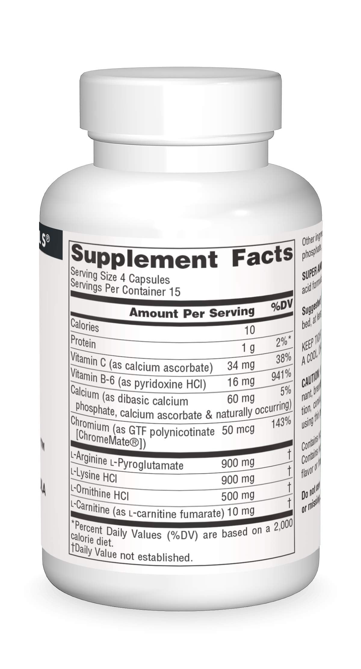 Source Naturals Super Amino Night, 60 Capsules