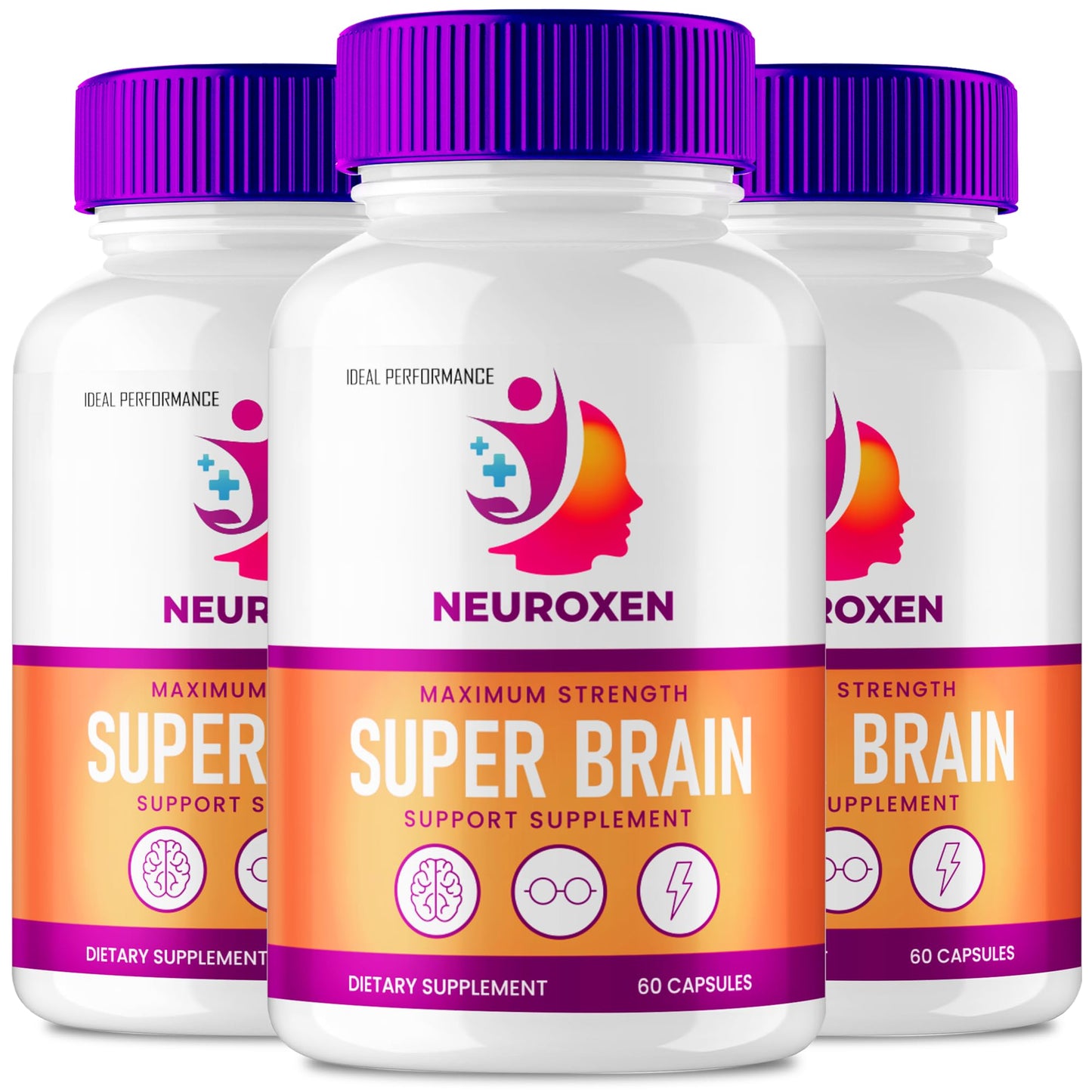 IDEAL PERFORMANCE Neuroxen Brain Health Supplement Capsules 180 Capsules