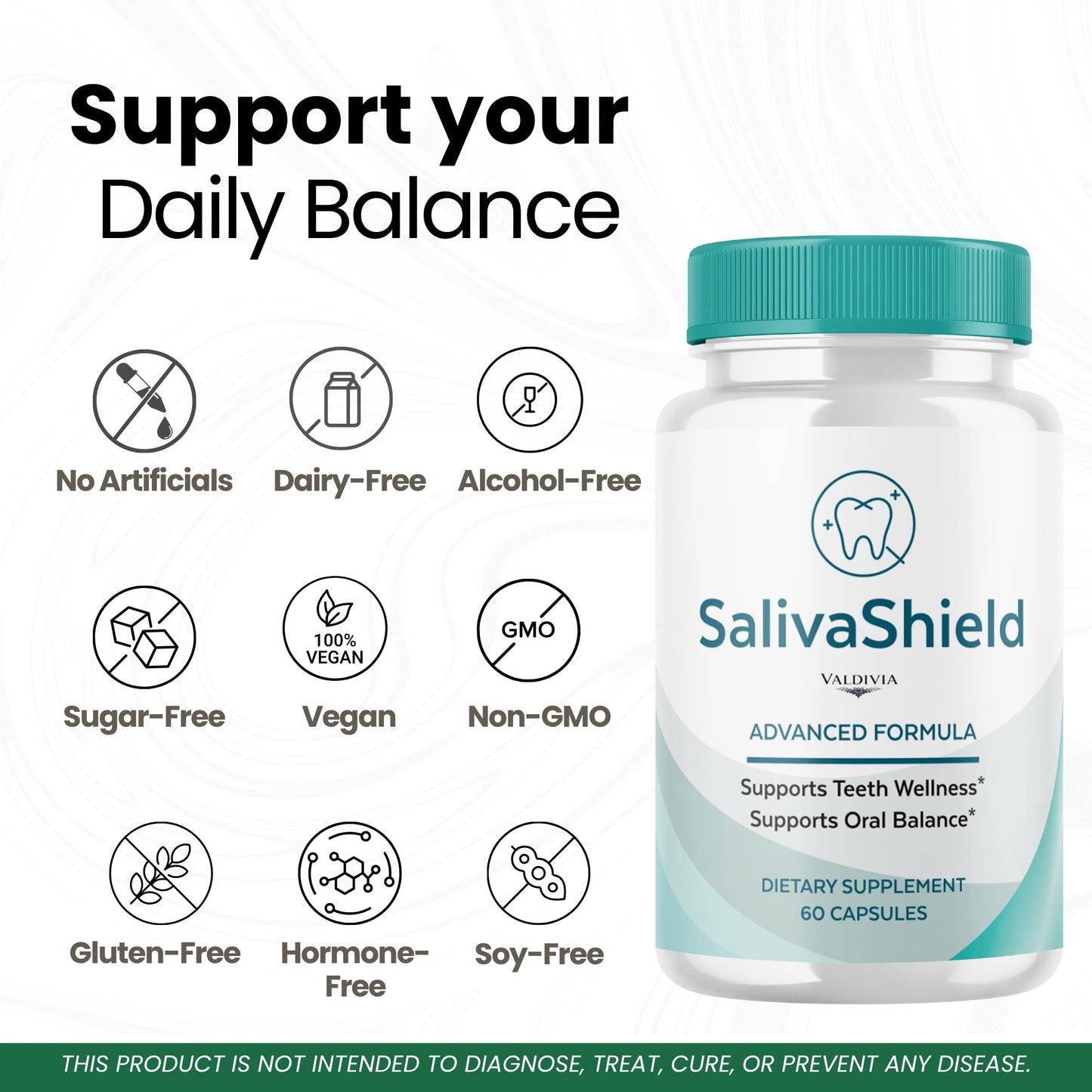Valdivia SalivaShield Capsules 120 Capsules