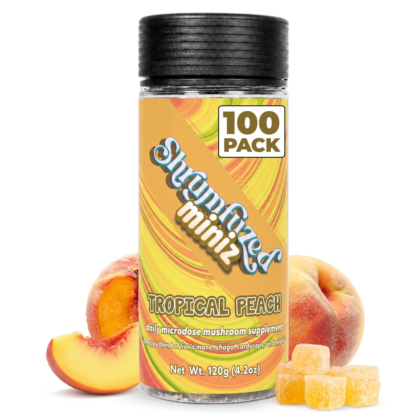 Shrumfuzed Miniz Mushroom Gummies Gummy 100 Count